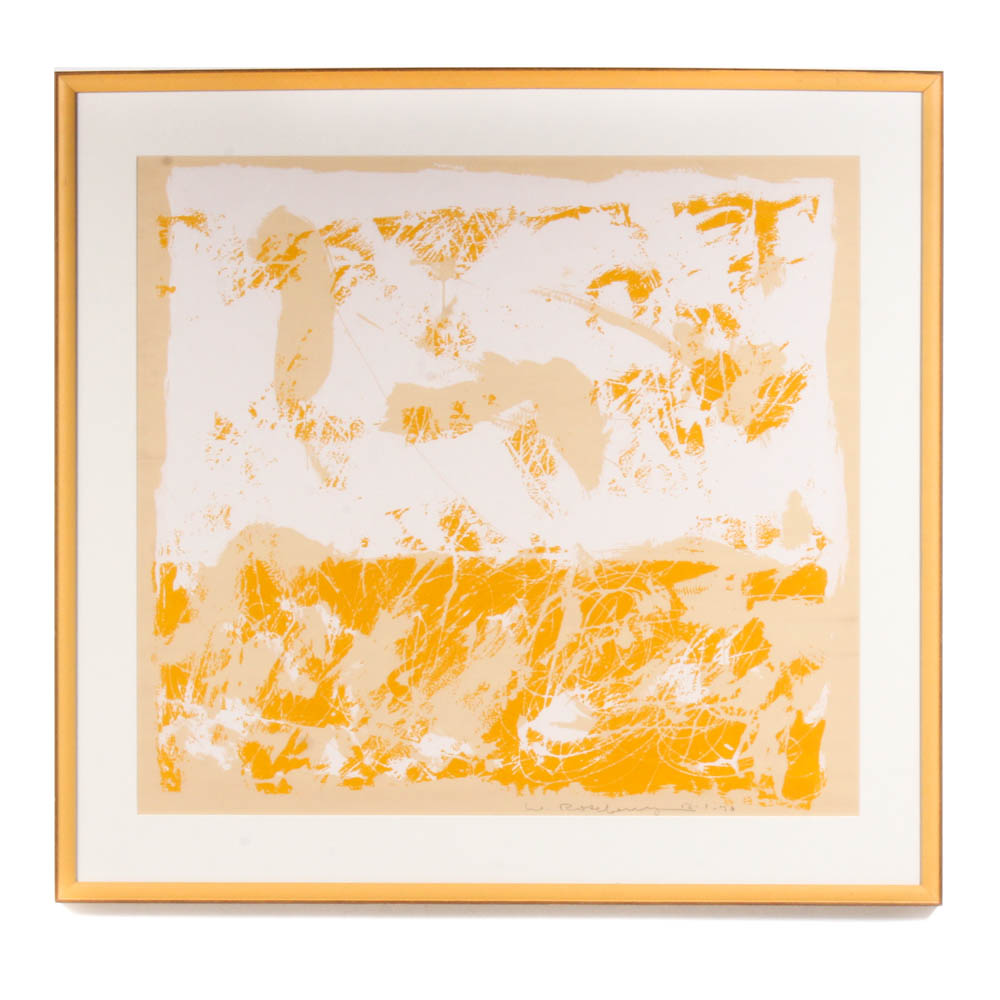 William Roseberry Abstract Oil Painting