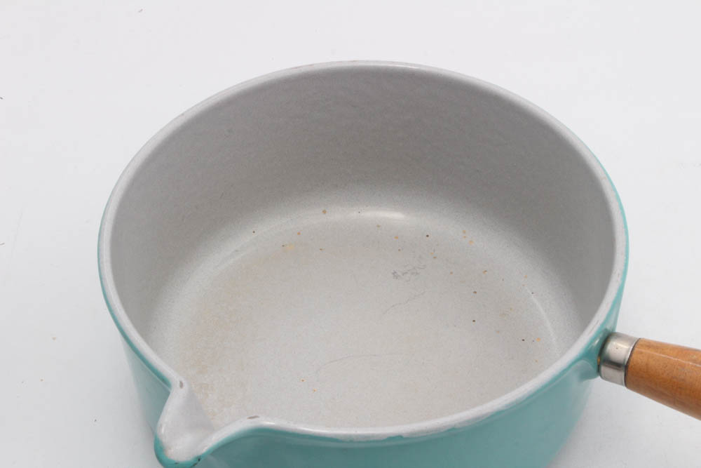 Le Creuset "Paris Blue" Enamel Cookware, Mid-Century