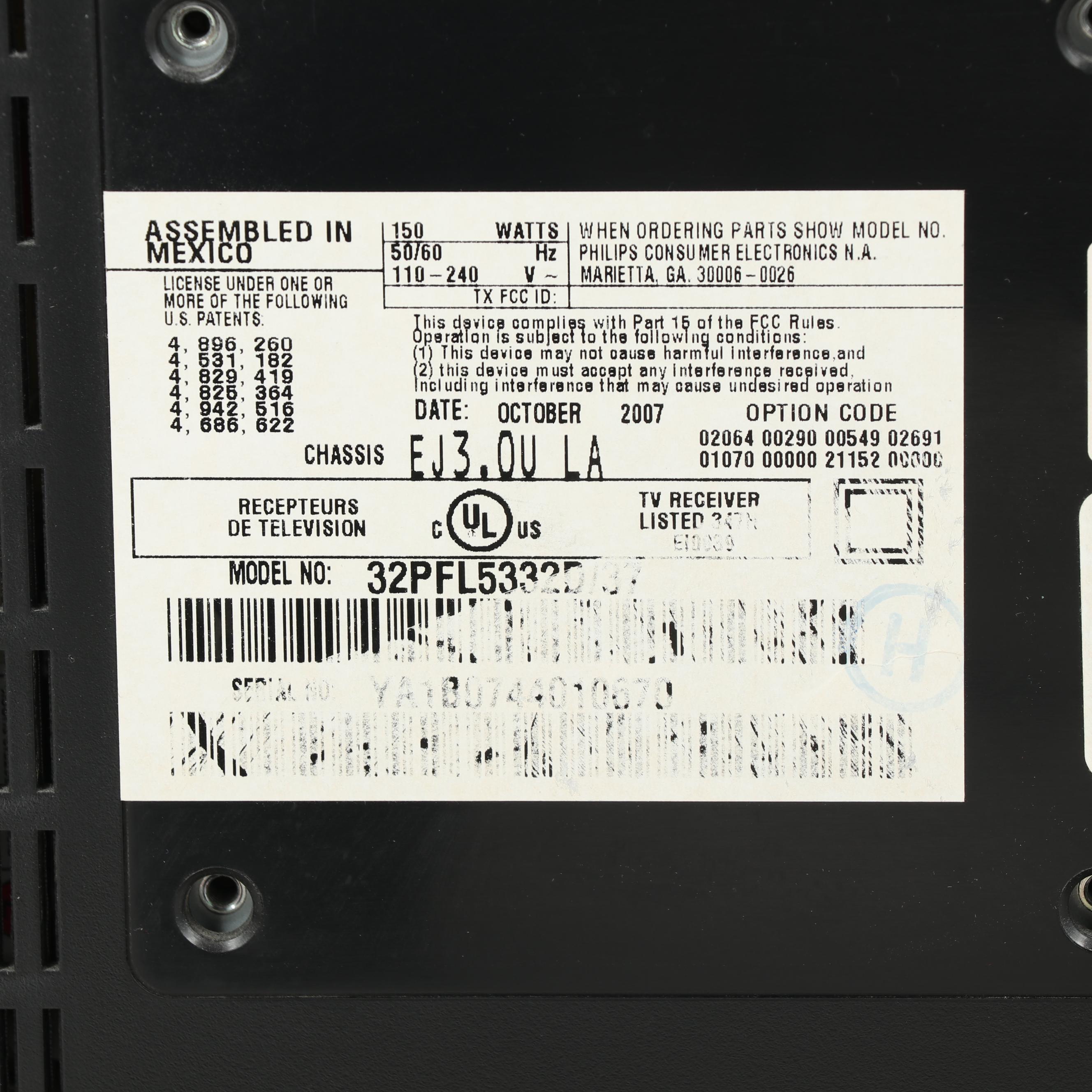 Philips Thirty Two Inch Television