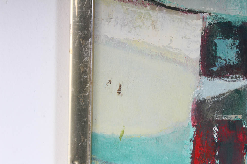 Edith Ferullo Abstract Oil Painting