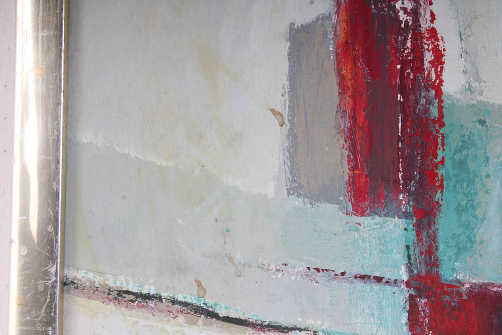 Edith Ferullo Abstract Oil Painting