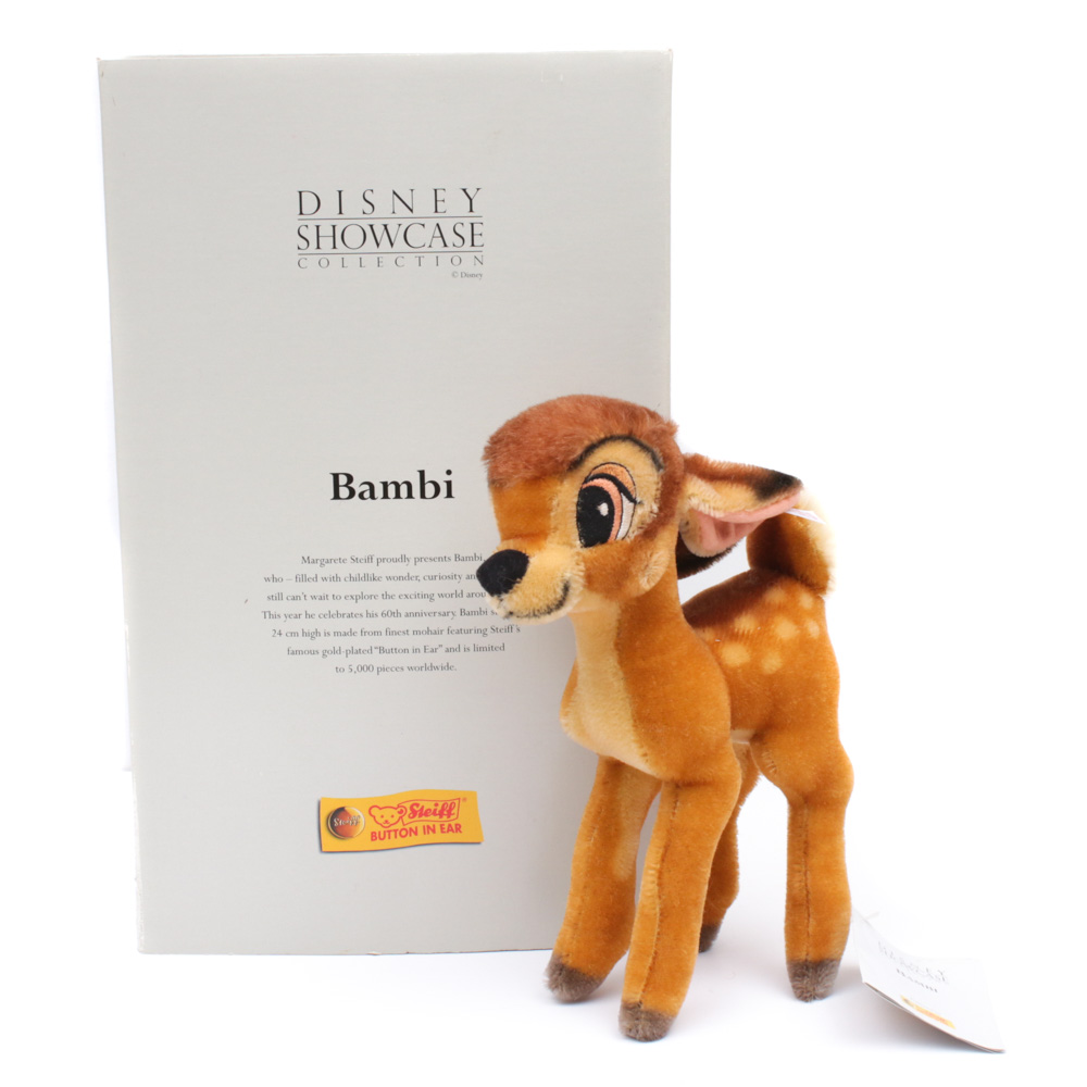Steiff Disney Showcase "Bambi" Stuffed Toy