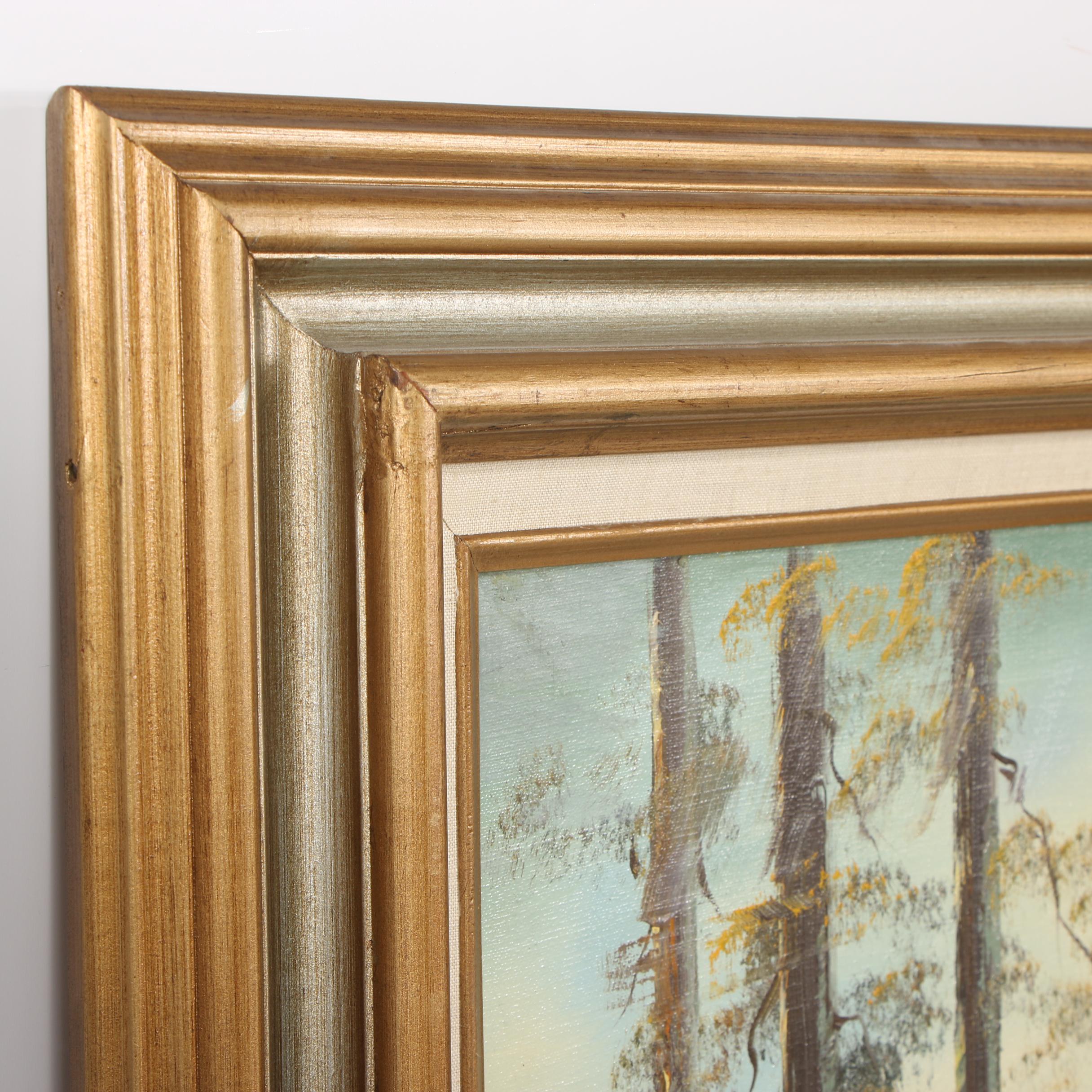 Late 20th Century Landscape Oil Painting