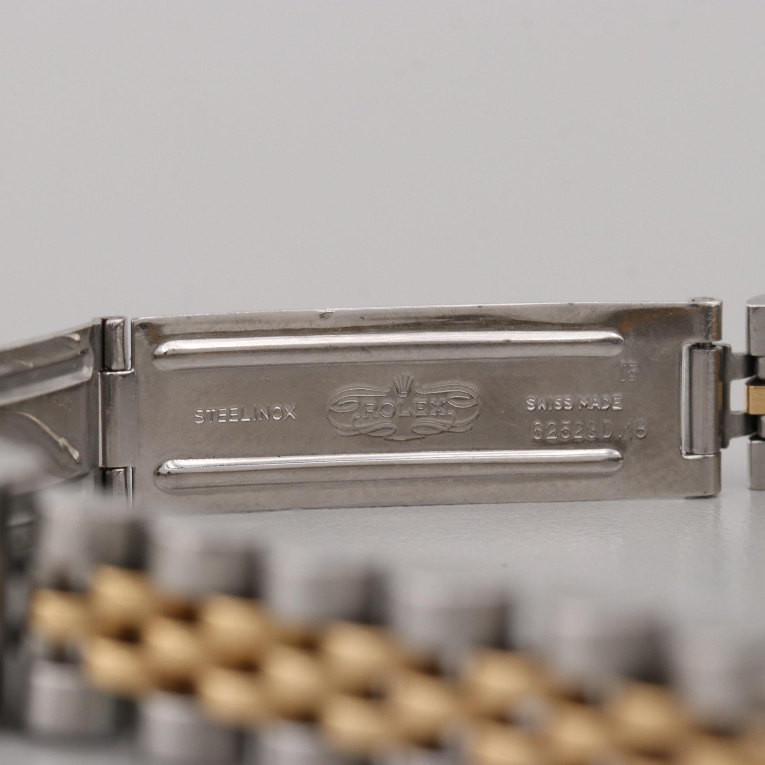 Rolex Oyster Perpetual Date Stainless Steel and 18K Yellow Gold Watch, 1963