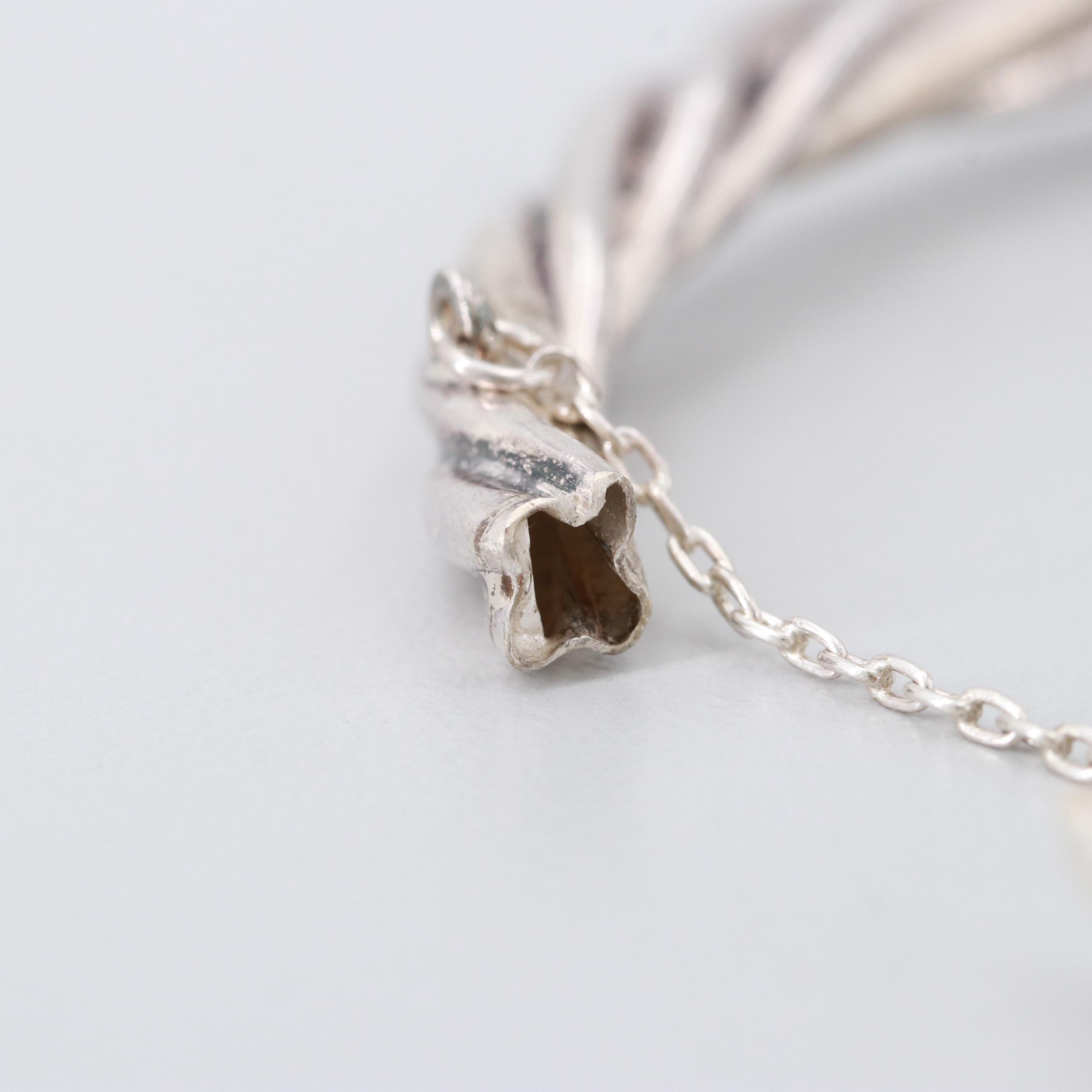 Sterling Silver Twisted Bangle Bracelet