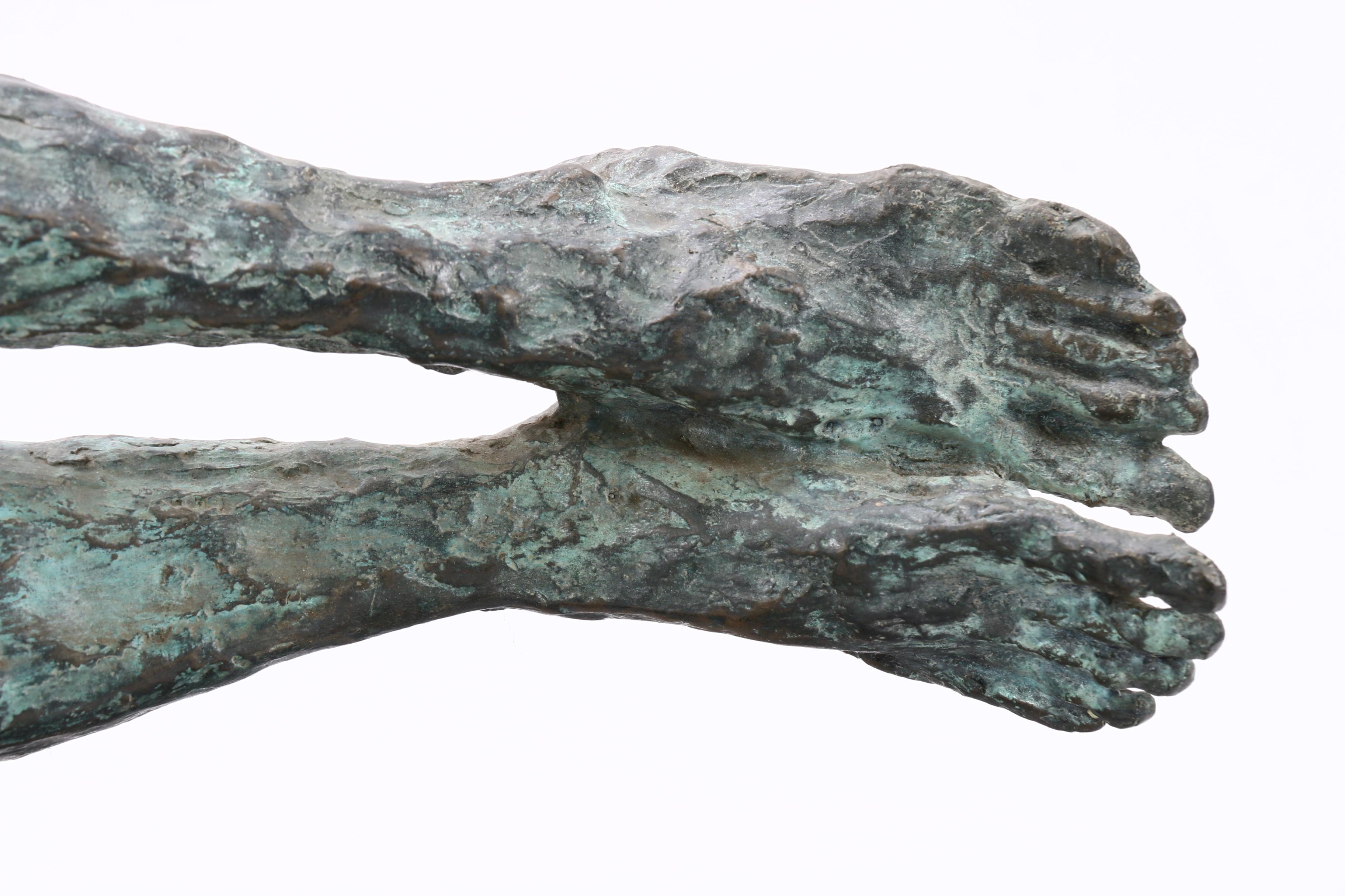 Trevor Southey Bronze and Granite Sculpture "Earth Entry"