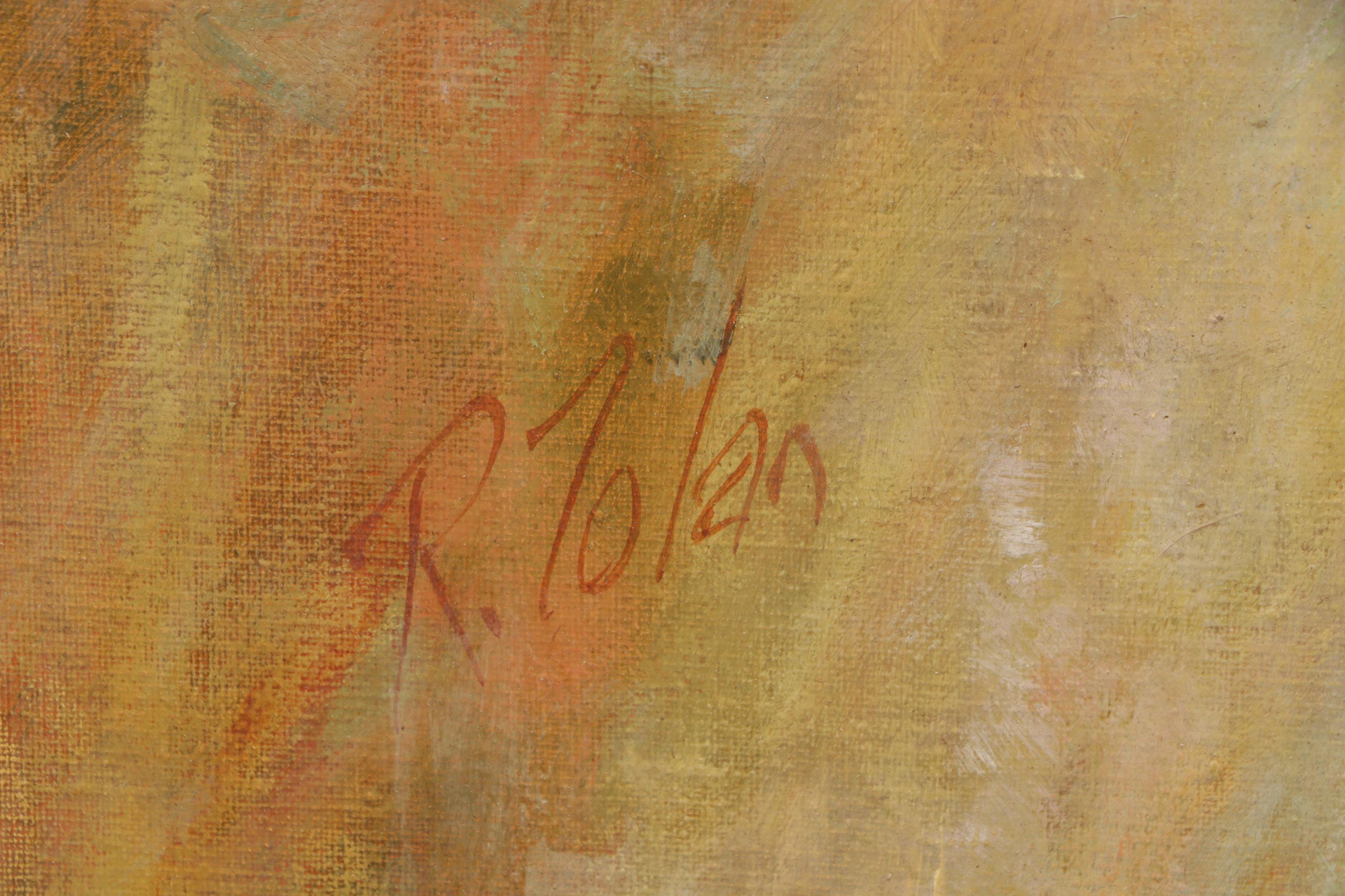 Richard Tolan Oil Painting "Figure Study"