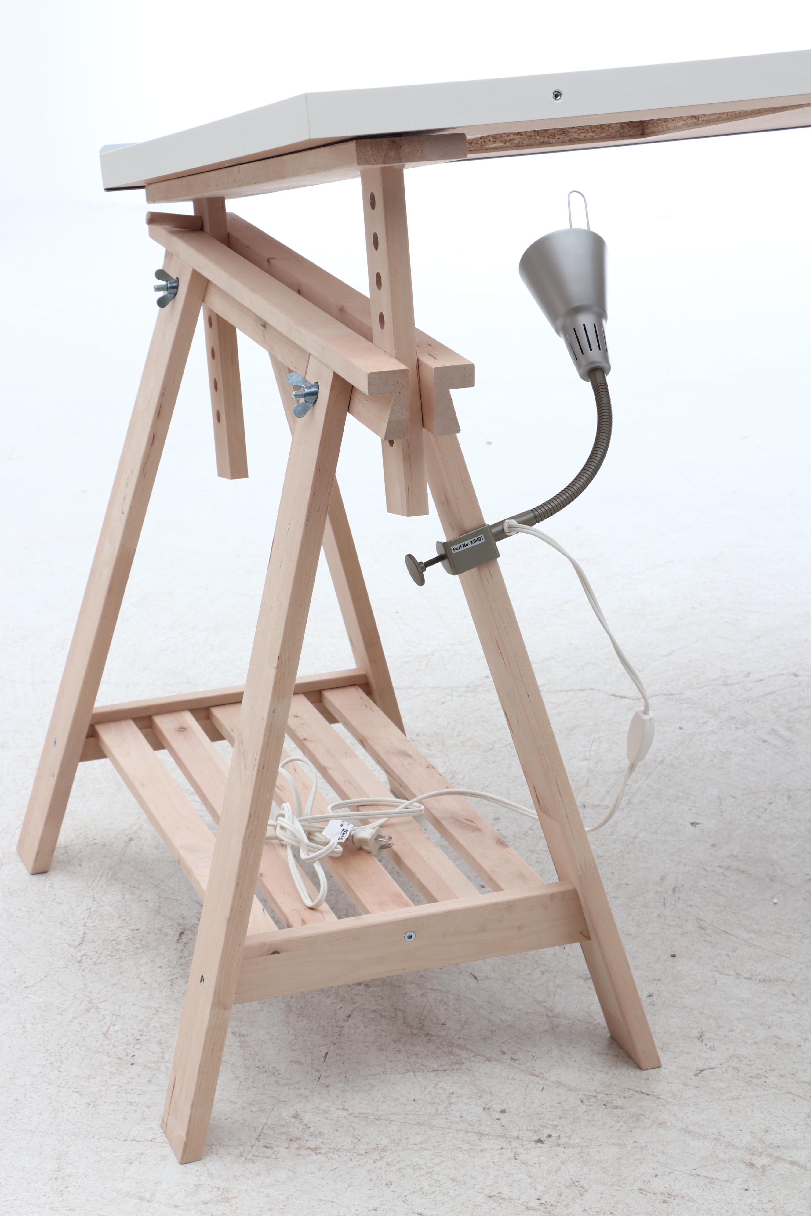 Modernist Illuminated Drafting Table, Contemporary