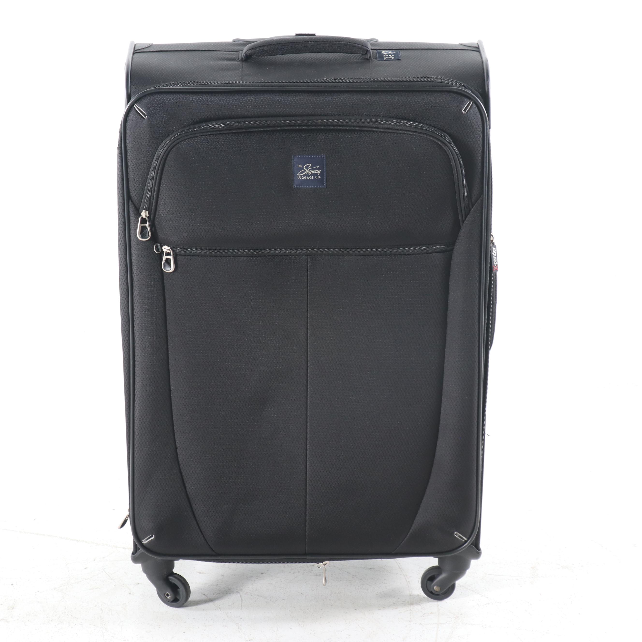 The Skyway Luggage Company Zero Gravity Expandable Upright Rolling Suitcase