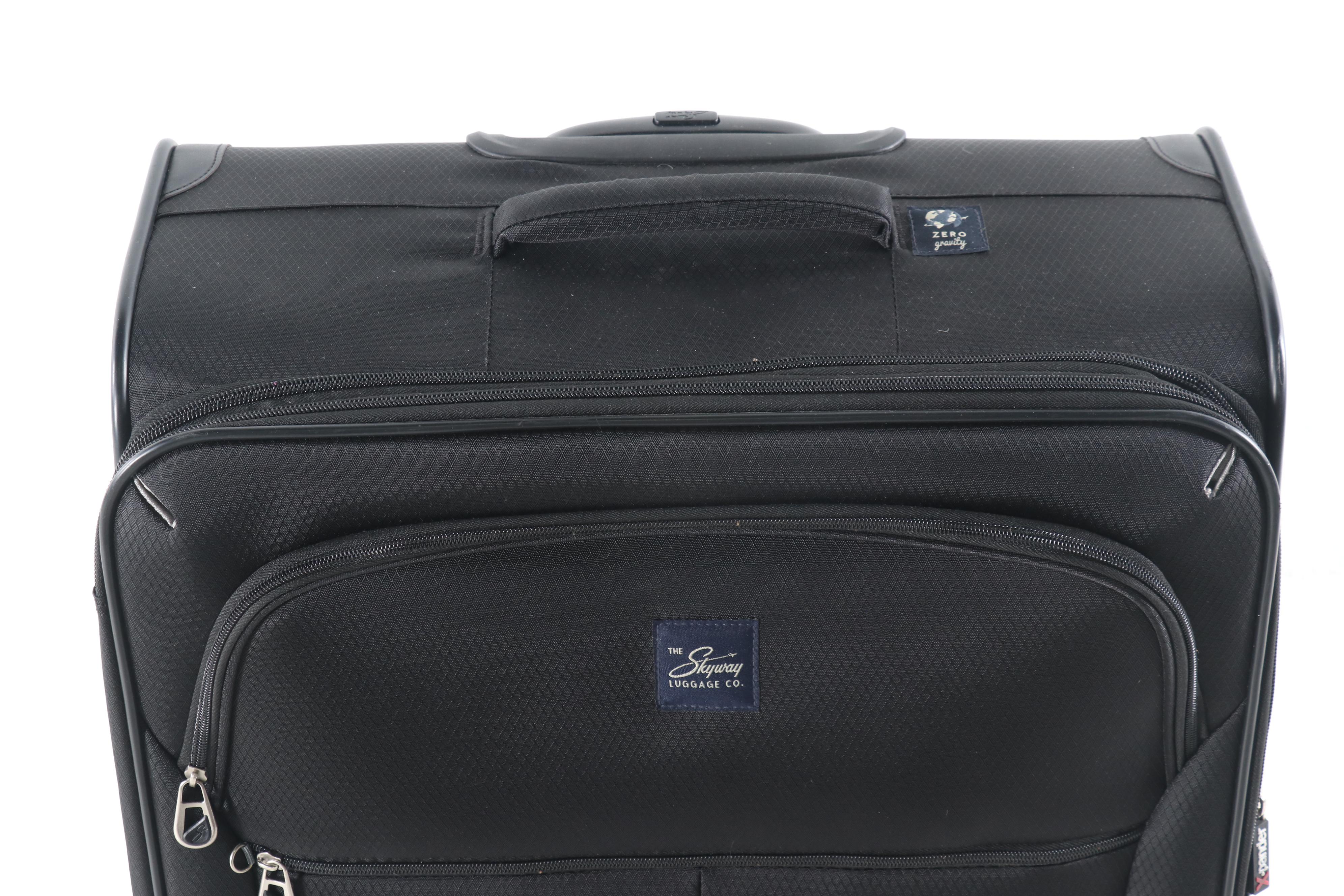 The Skyway Luggage Company Zero Gravity Expandable Upright Rolling Suitcase