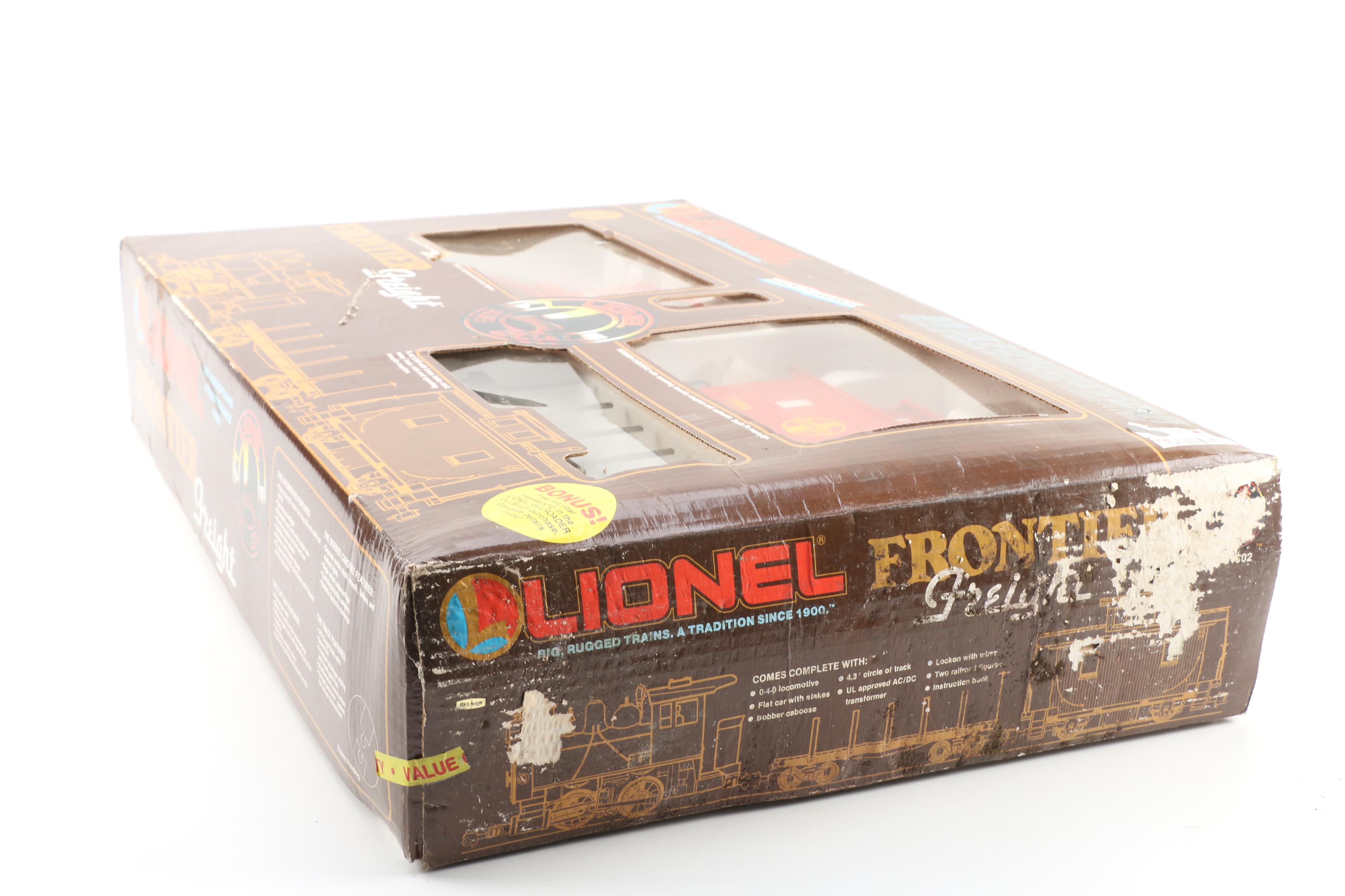 Lionel Large Scale "Santa Fe" Frontier Freight Train Set, 1988