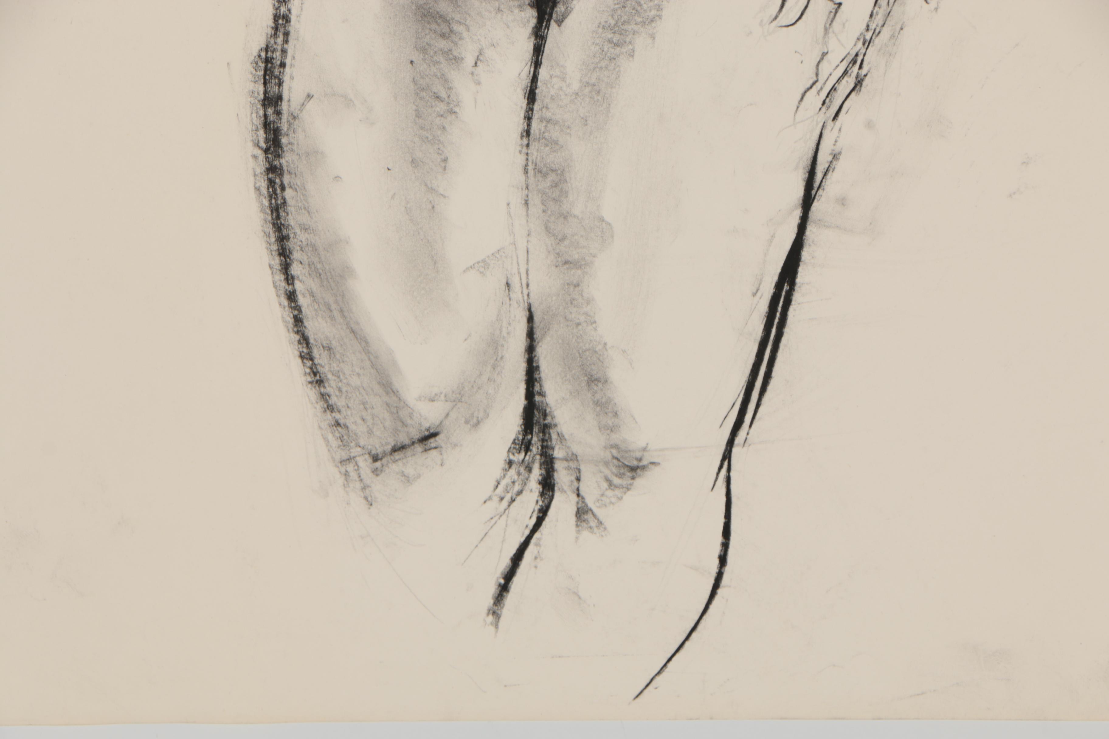 Arthur Helwig Charcoal and Sanguine Figure Drawings