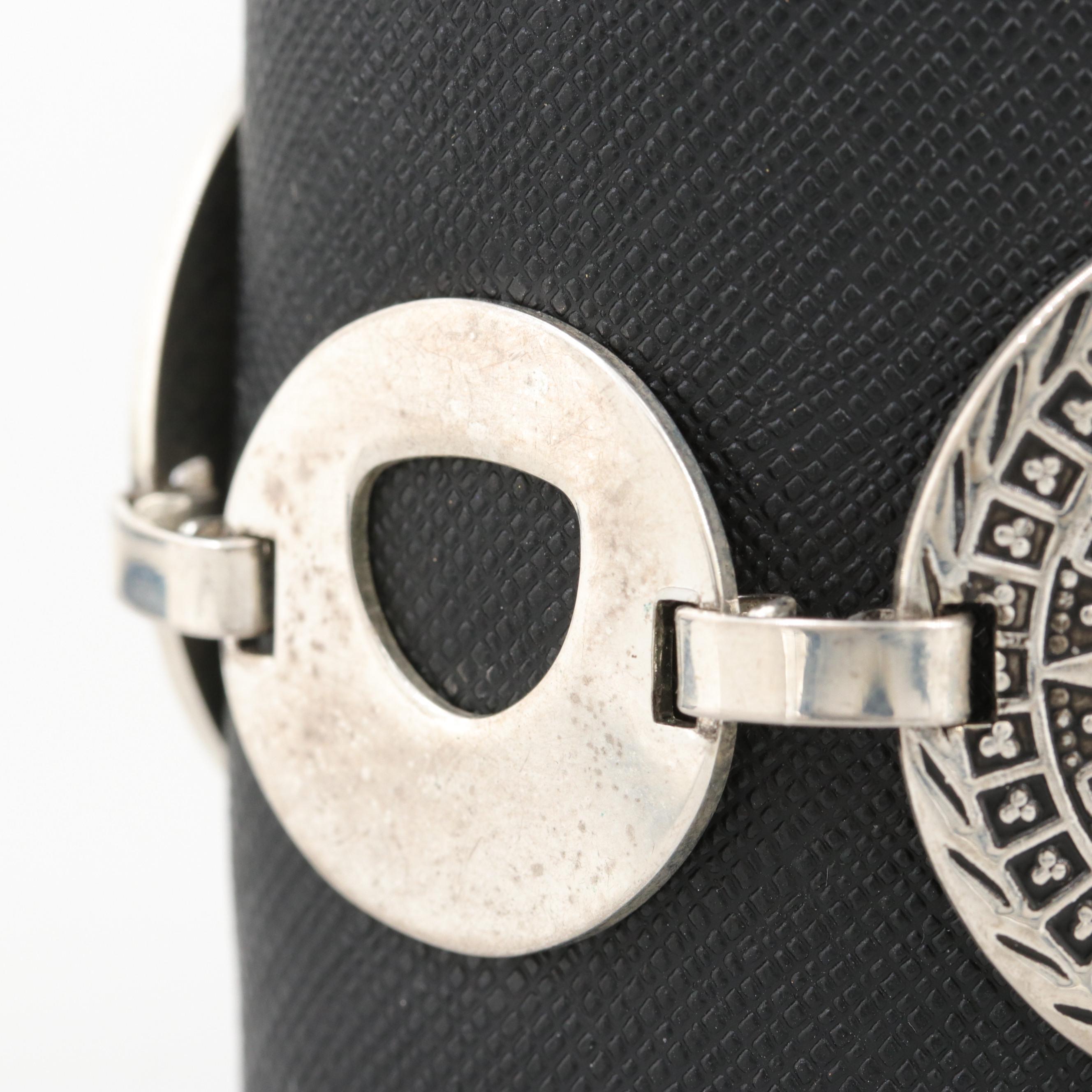 Sterling Silver Mayan Calendar Motif Bracelet