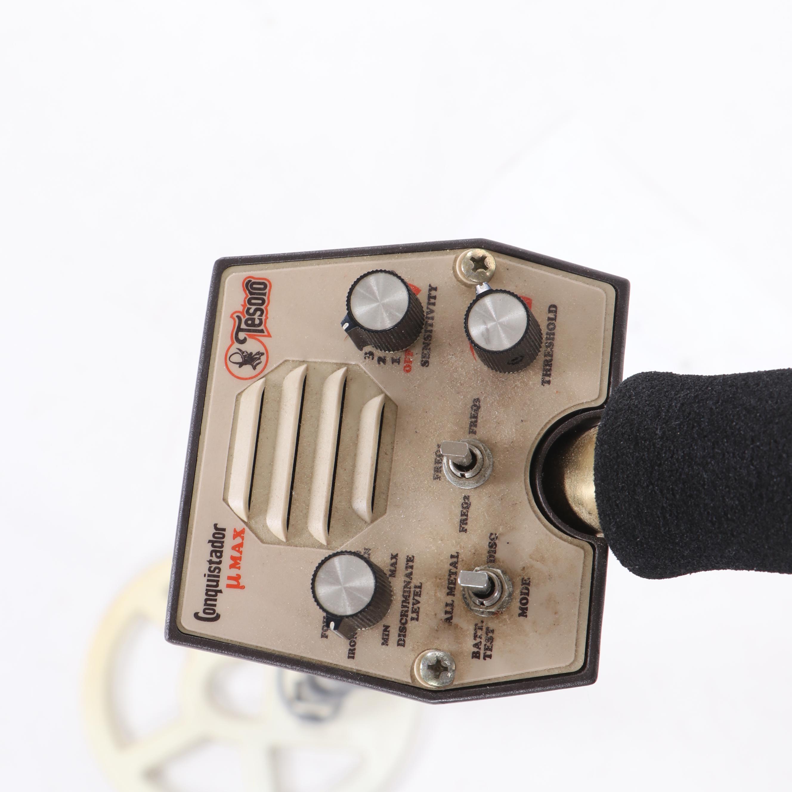 Tesoro "Conquistador UMax" Metal Detector