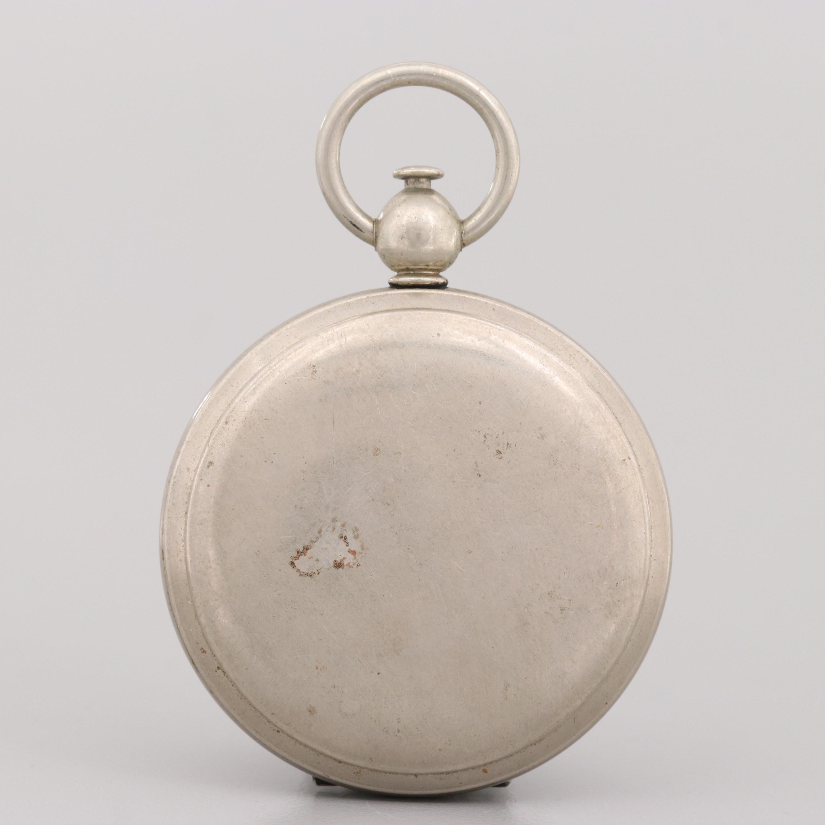 United States WWII Era Wittnauer Hunting Case Compass