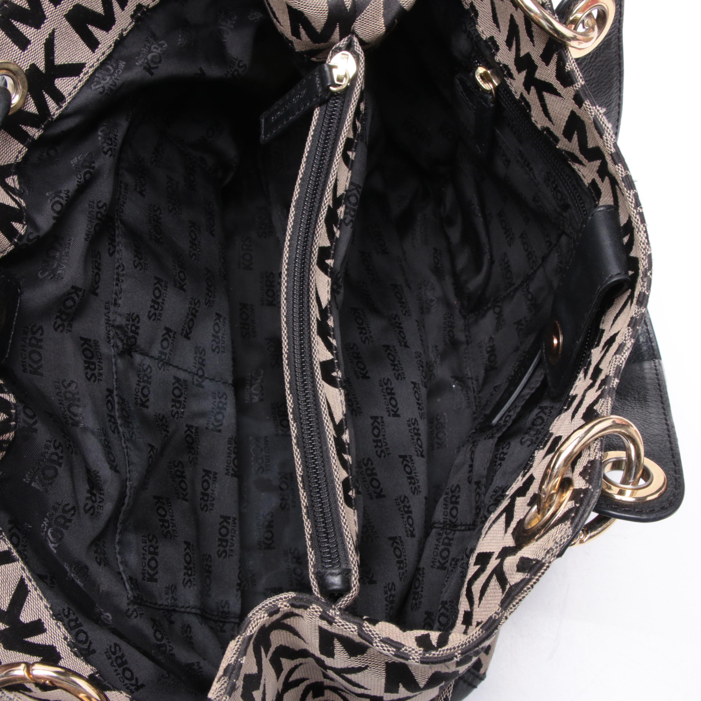 MICHAEL Michael Kors Signature Canvas and Leather Shoulder Bags and Wallet