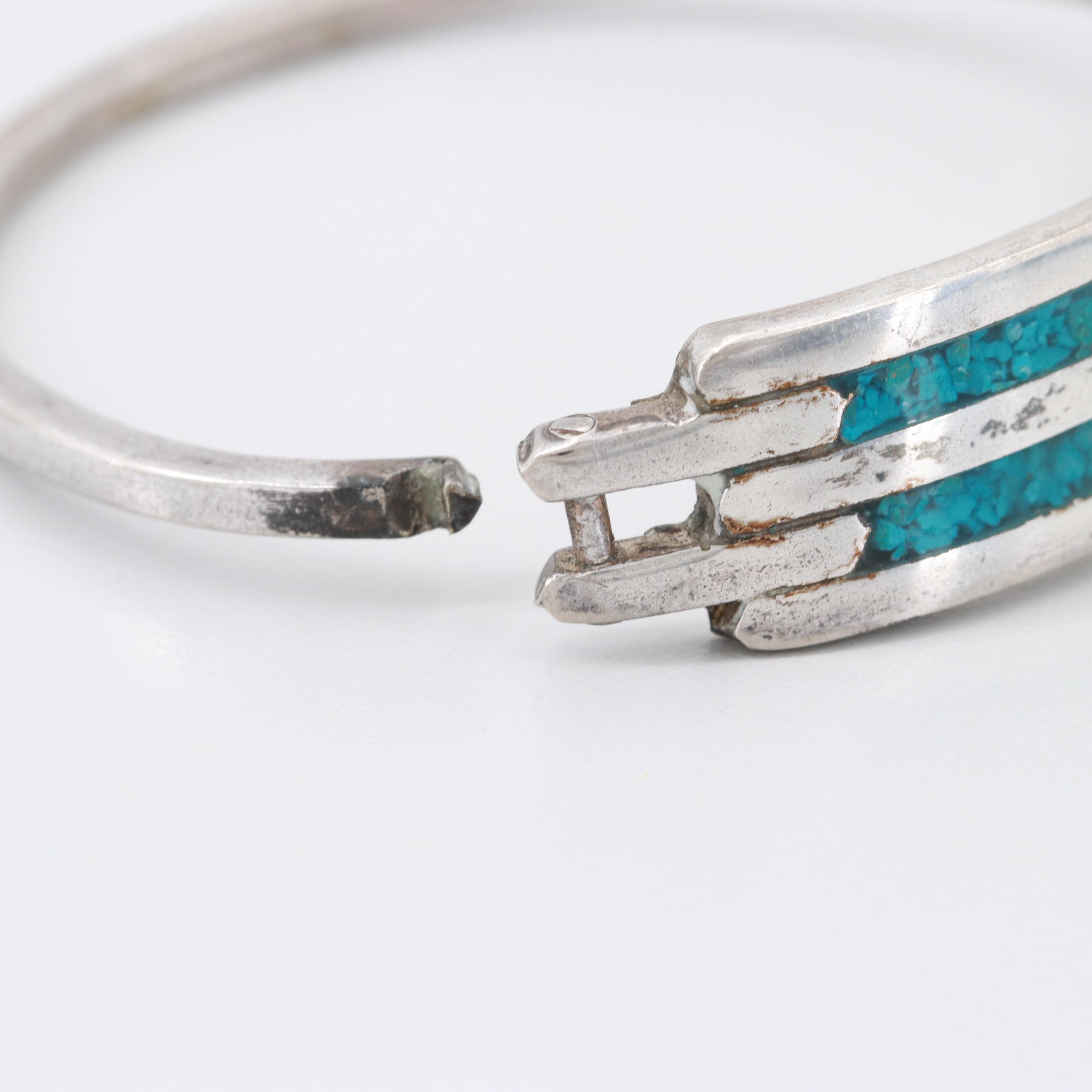 Bracelets Featuring Taxco Mexico, Turquoise, Abalone and Mother of Pearl