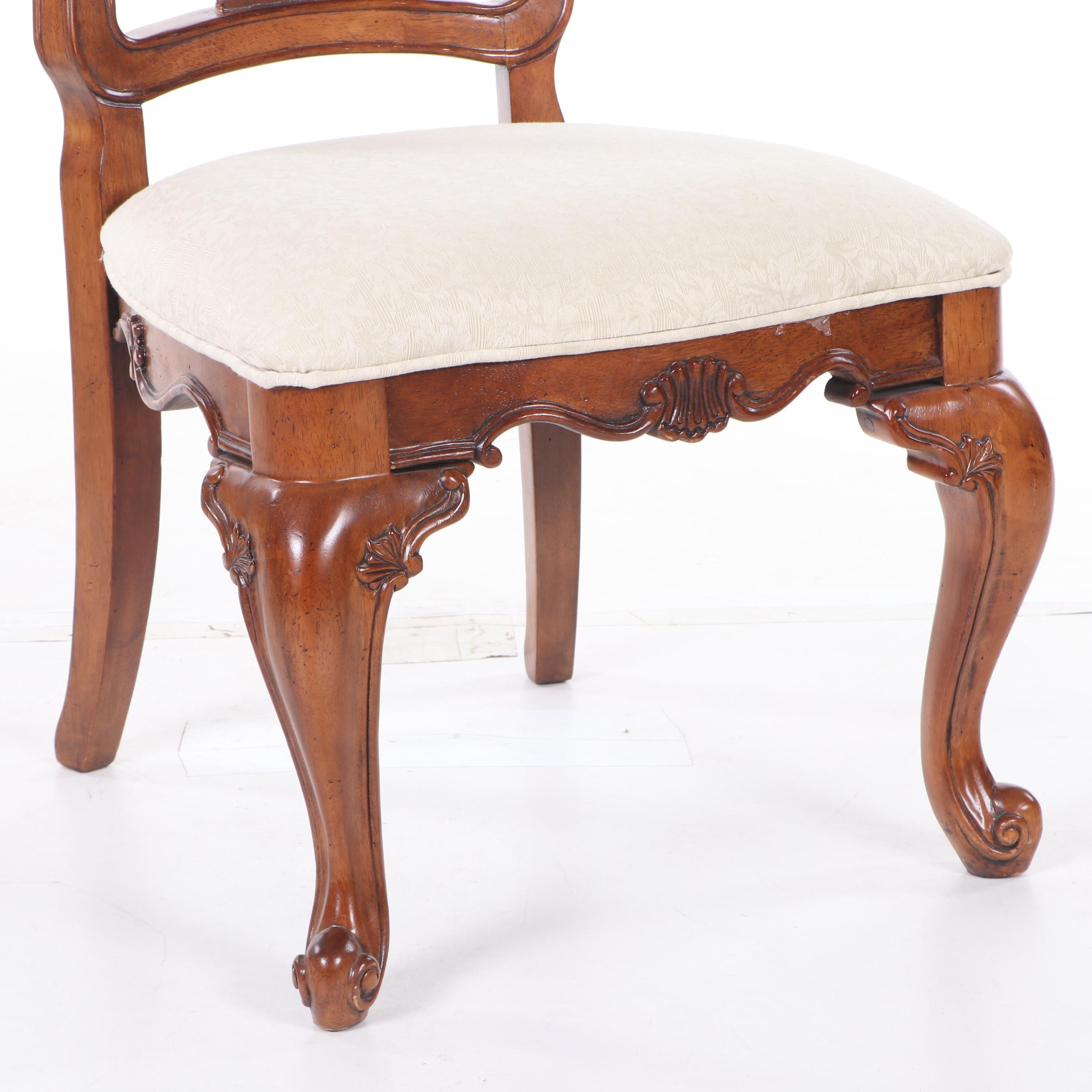 Lacquer Craft Manufacturing Co. Chippendale Style Dining Chairs, Contemporary