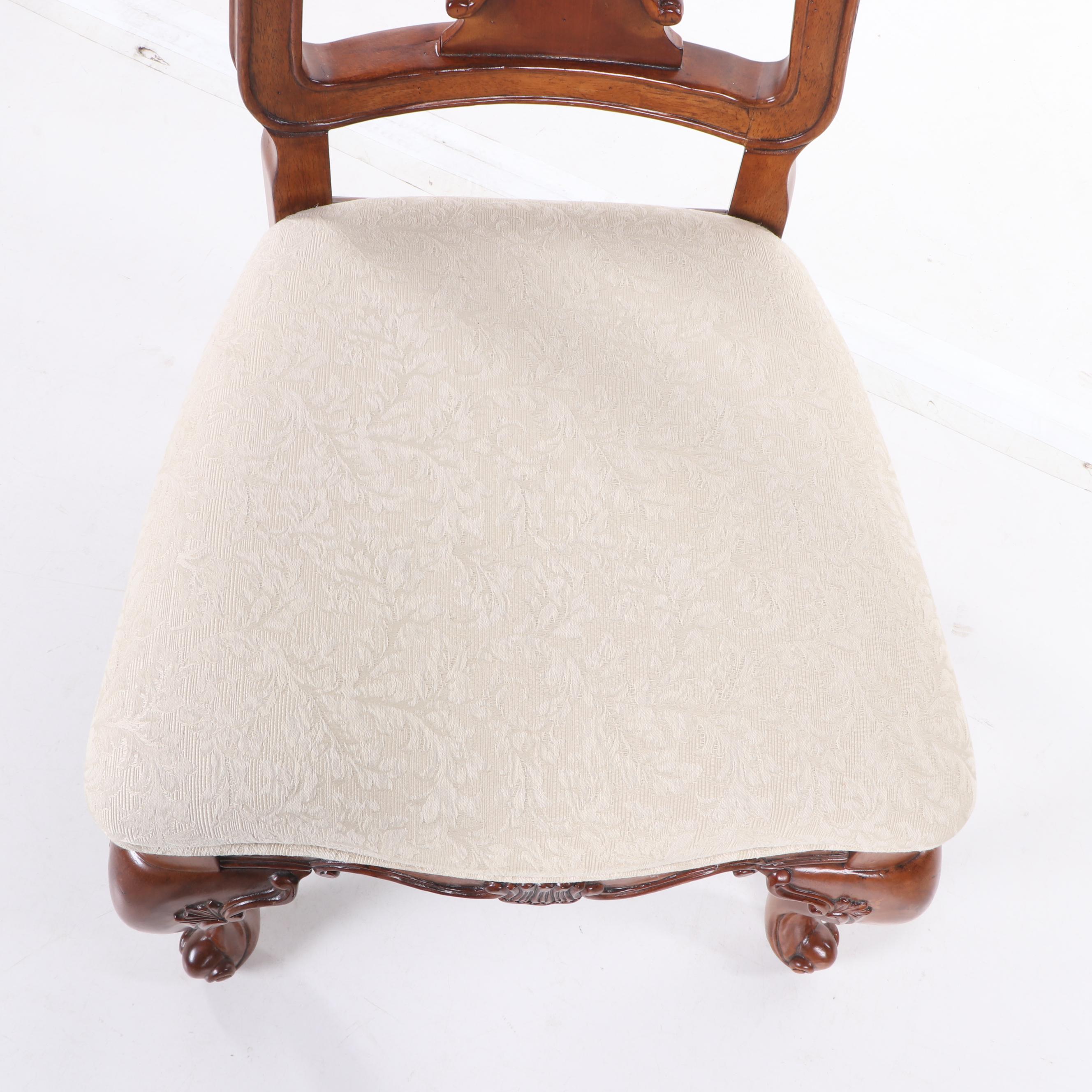 Lacquer Craft Manufacturing Co. Chippendale Style Dining Chairs, Contemporary