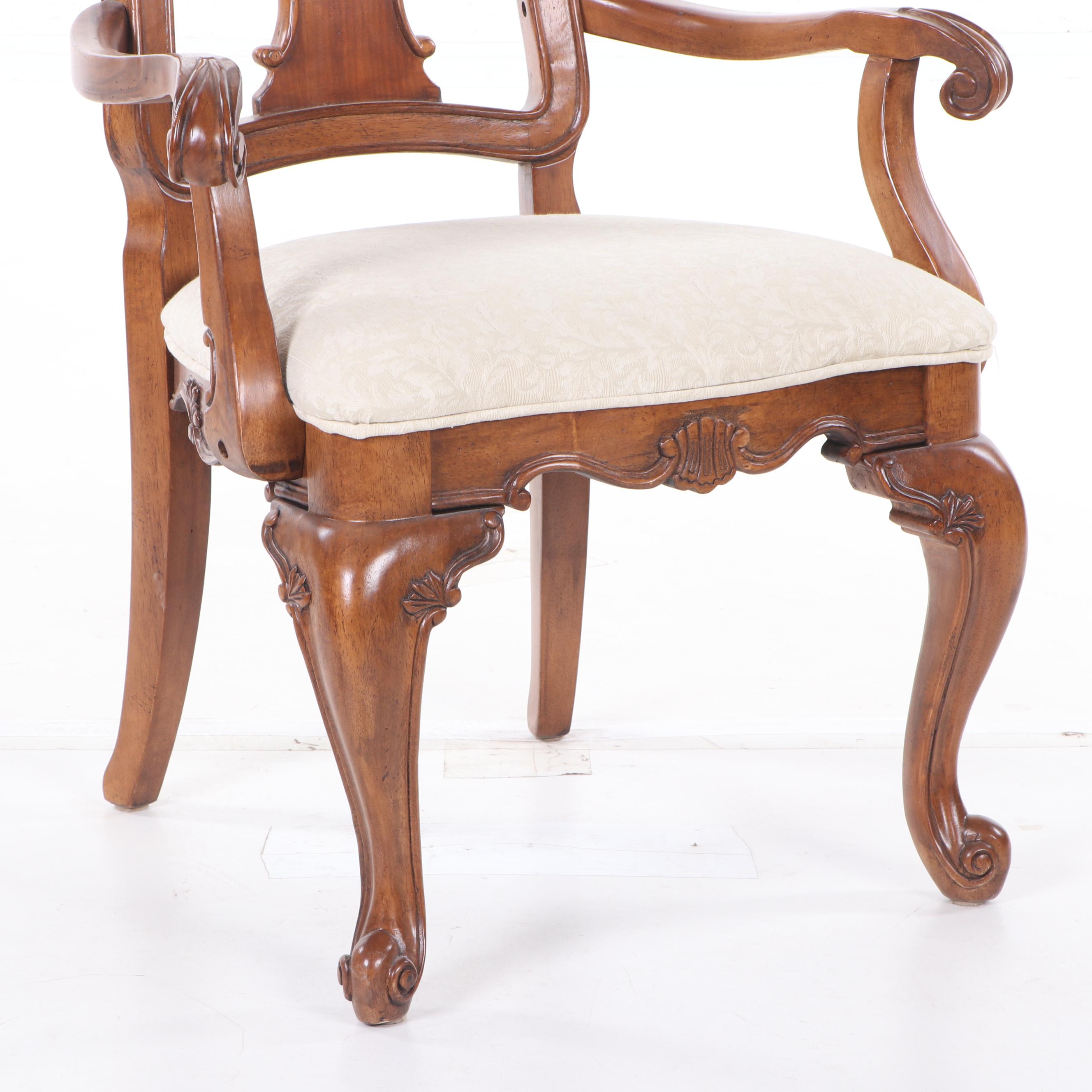 Lacquer Craft Manufacturing Co. Chippendale Style Dining Chairs, Contemporary