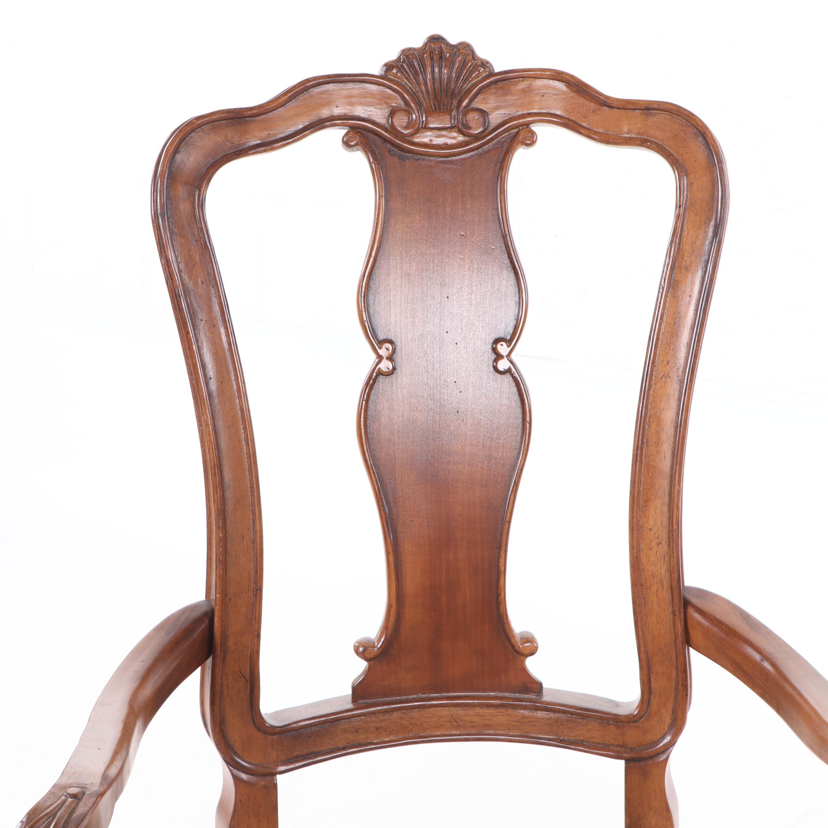 Lacquer Craft Manufacturing Co. Chippendale Style Dining Chairs, Contemporary