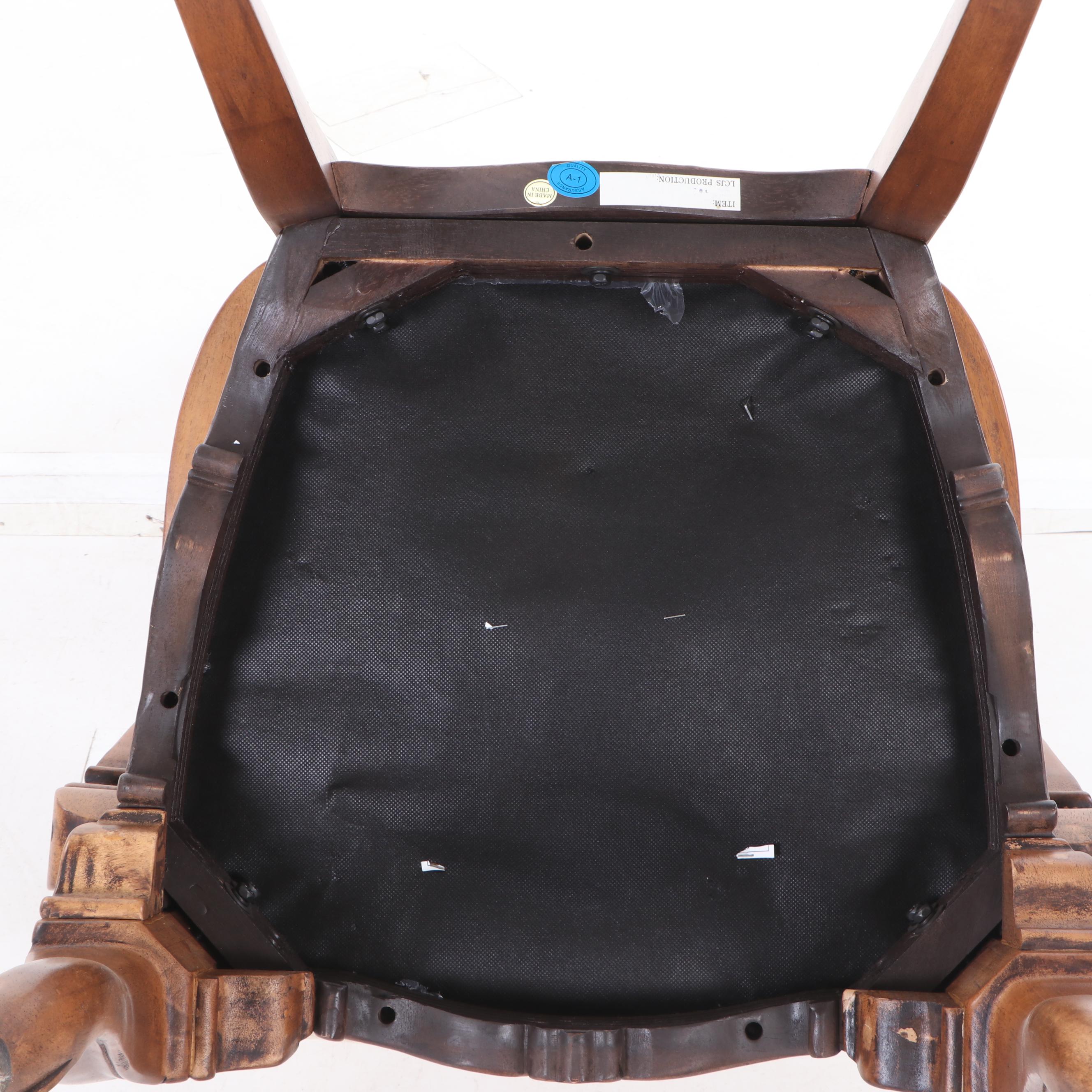 Lacquer Craft Manufacturing Co. Chippendale Style Dining Chairs, Contemporary