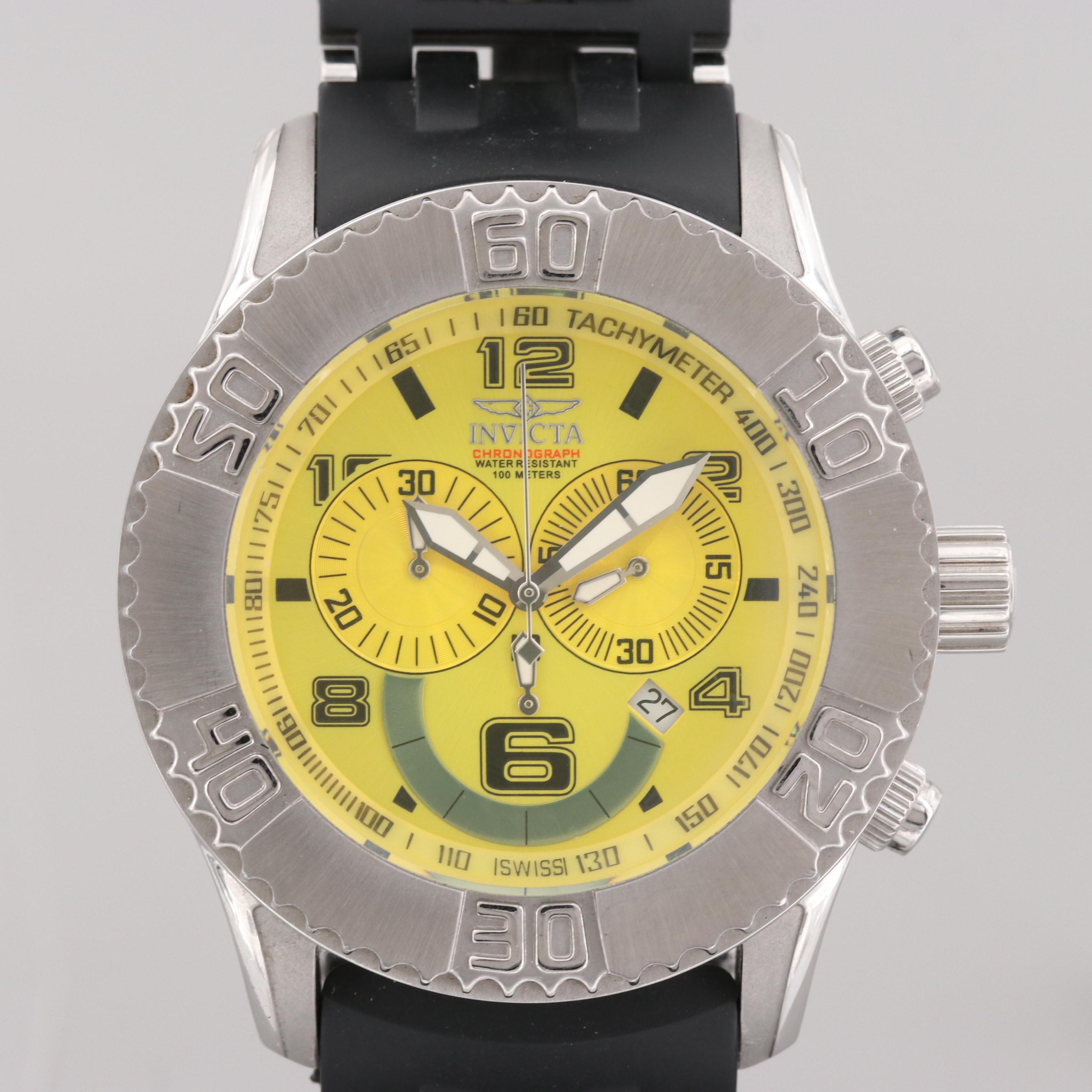 Invicta Sea Spider Stainless Steel Quartz Chronograph Watch