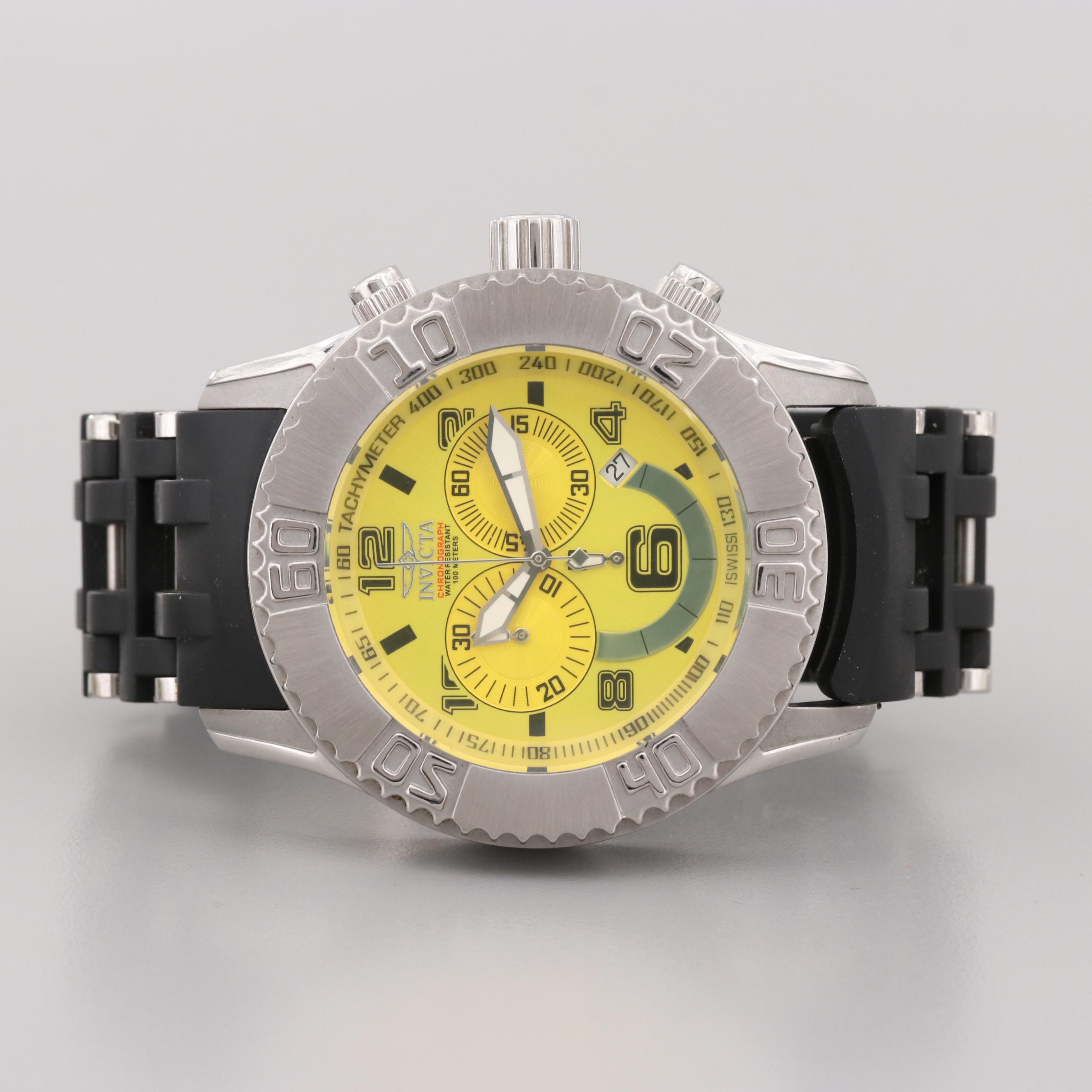 Invicta Sea Spider Stainless Steel Quartz Chronograph Watch