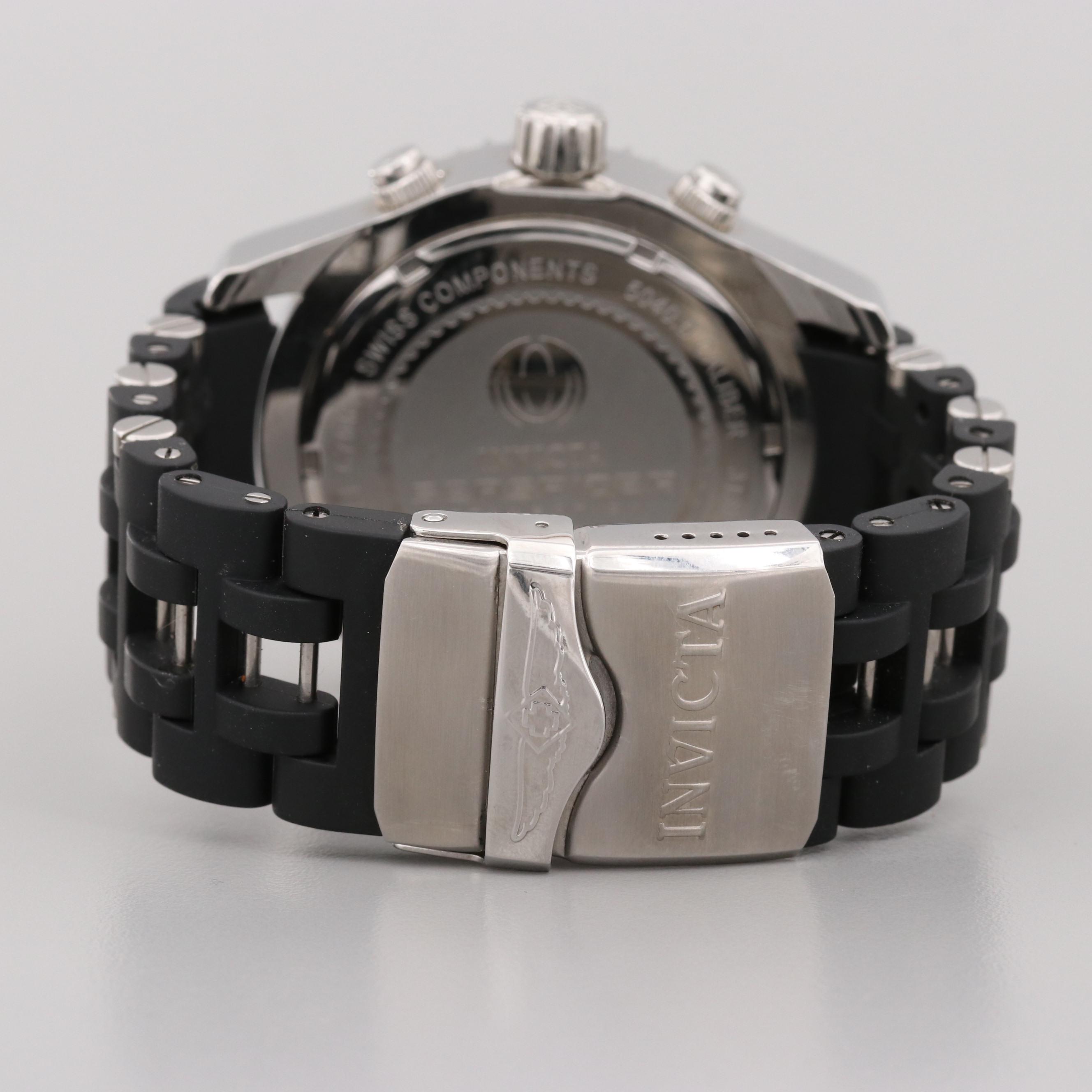 Invicta Sea Spider Stainless Steel Quartz Chronograph Watch