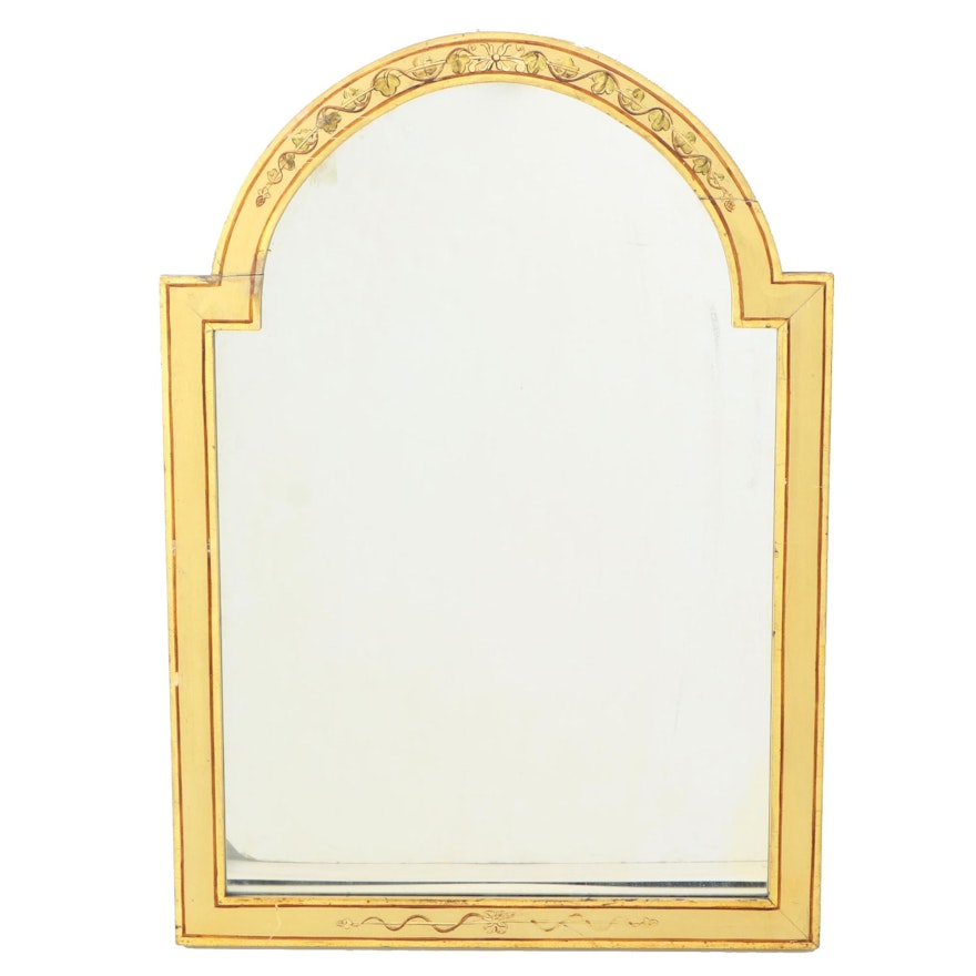 Paint-Decorated Mirror, First Half 20th Century