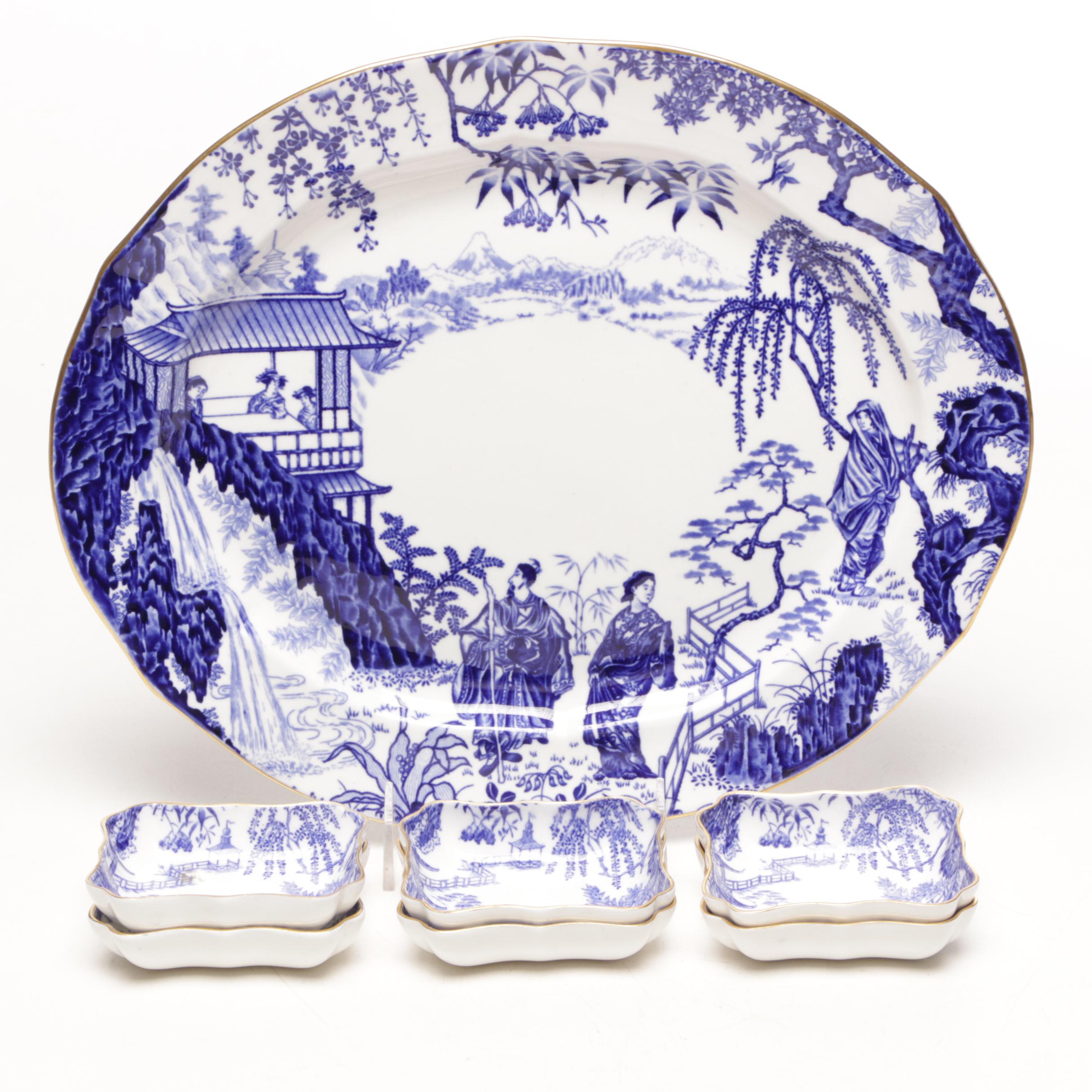 Royal Crown Derby "Blue Mikado" China