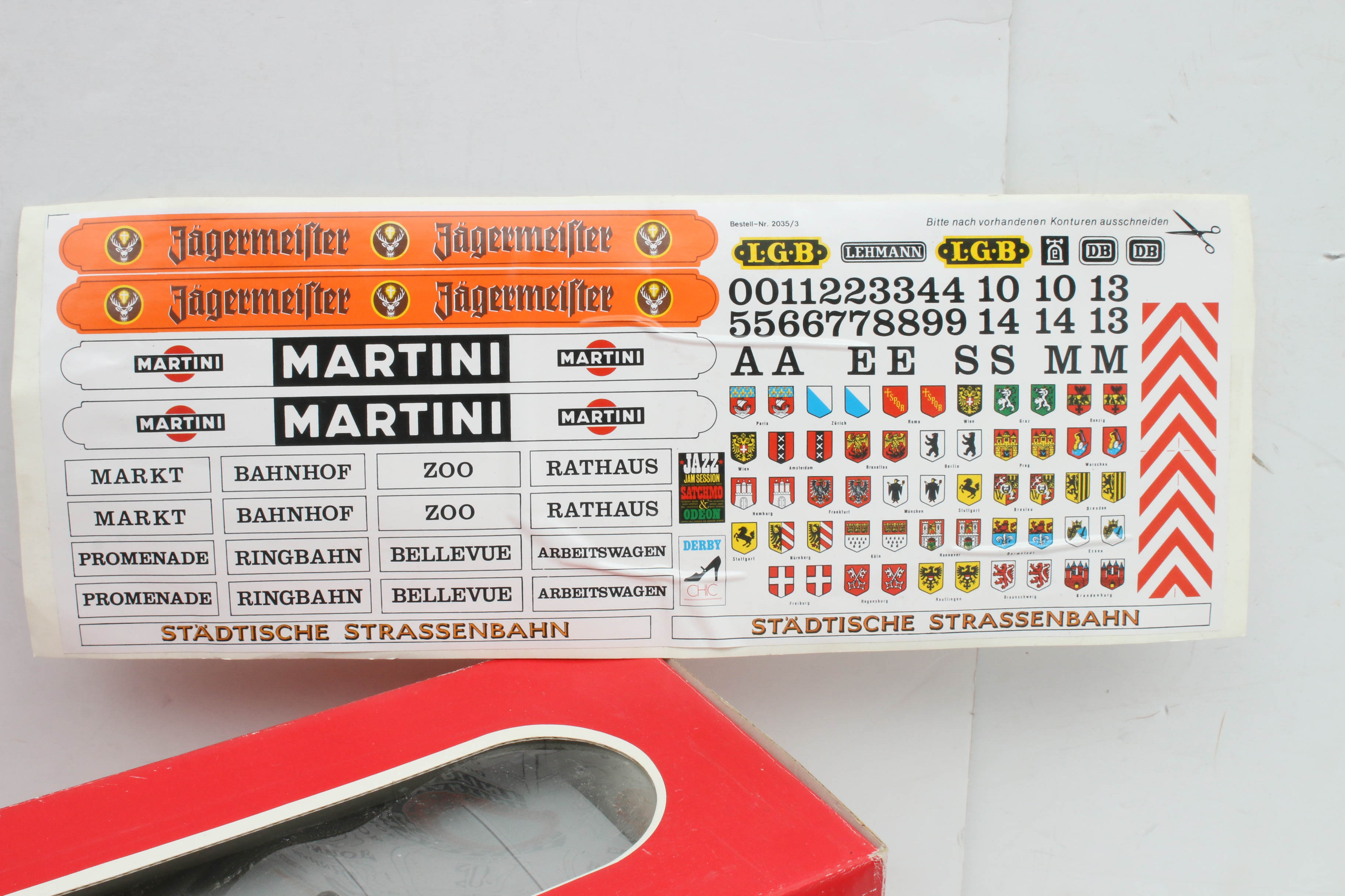 G-Scale Model Train Cars with LGB