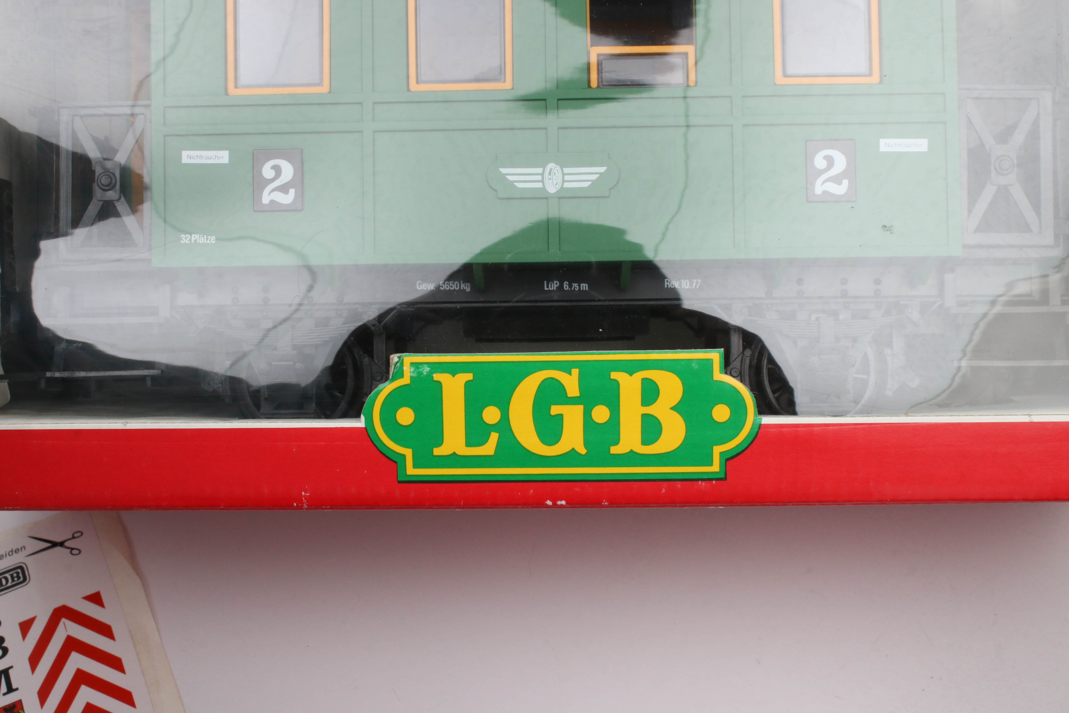 G-Scale Model Train Cars with LGB