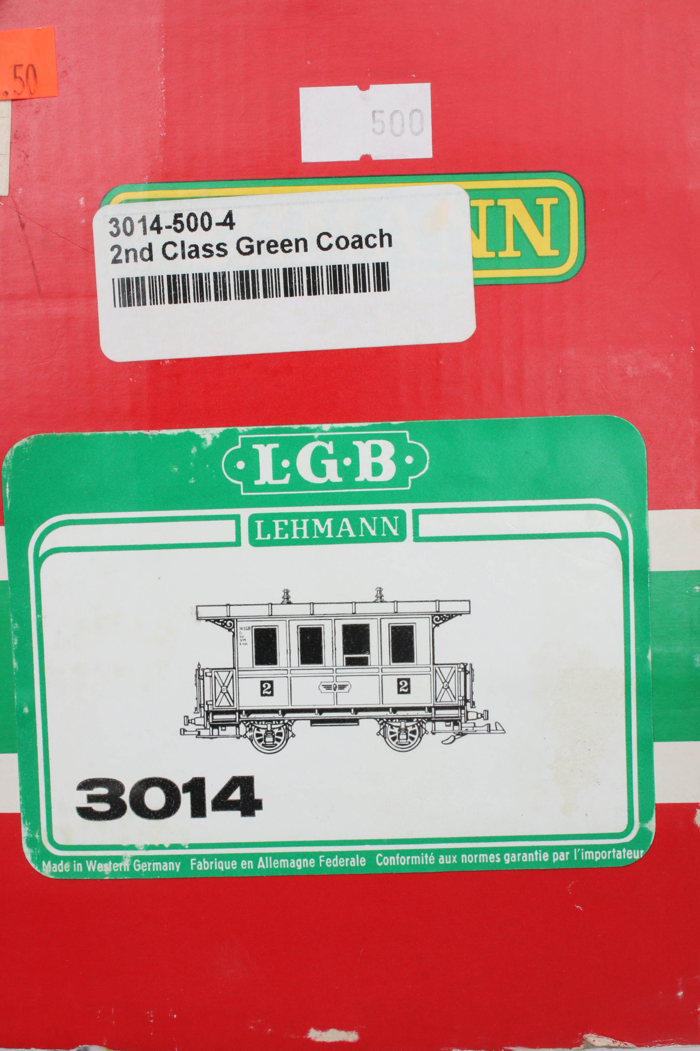 G-Scale Model Train Cars with LGB