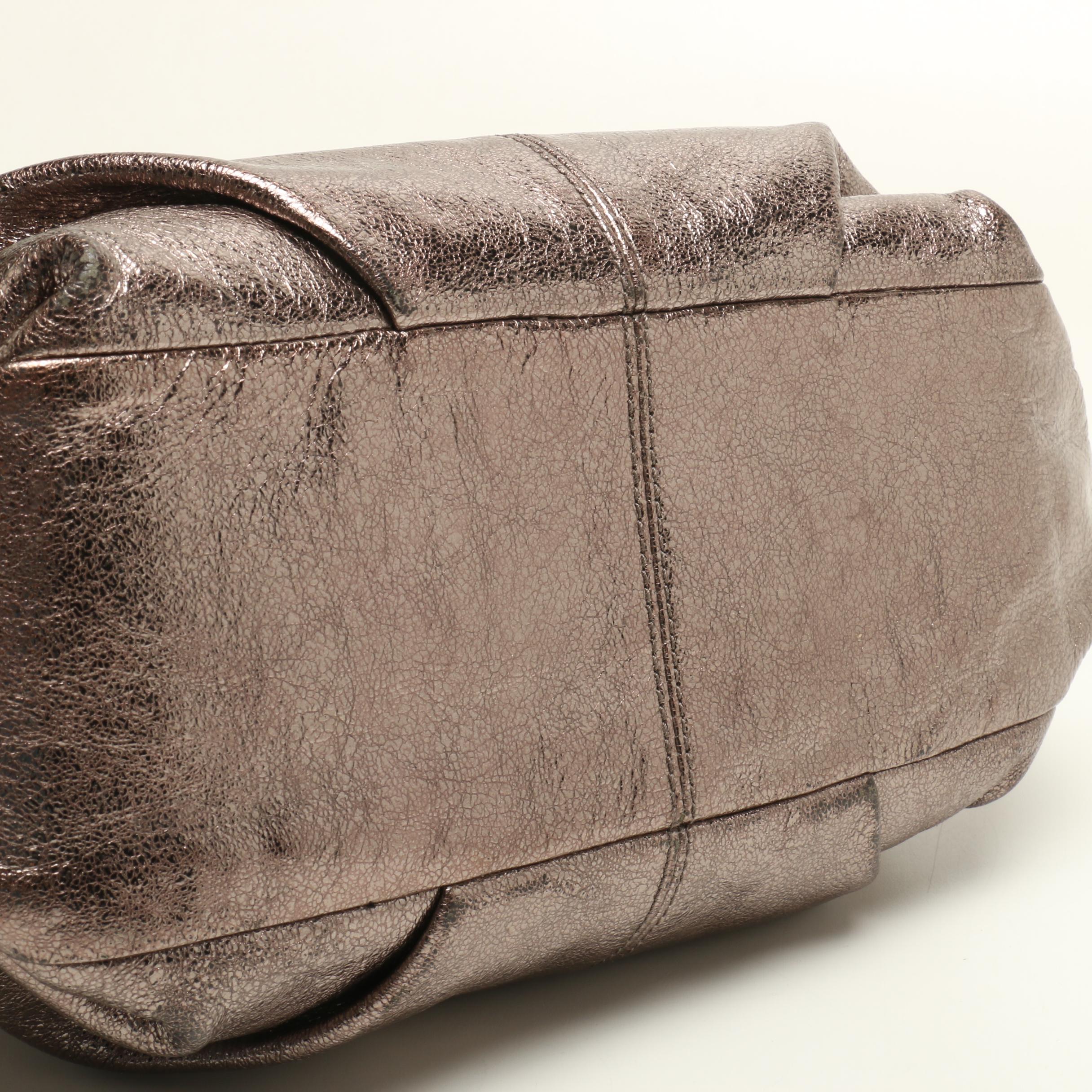 Coach Signature Jacquard Canvas and Leather Handbags