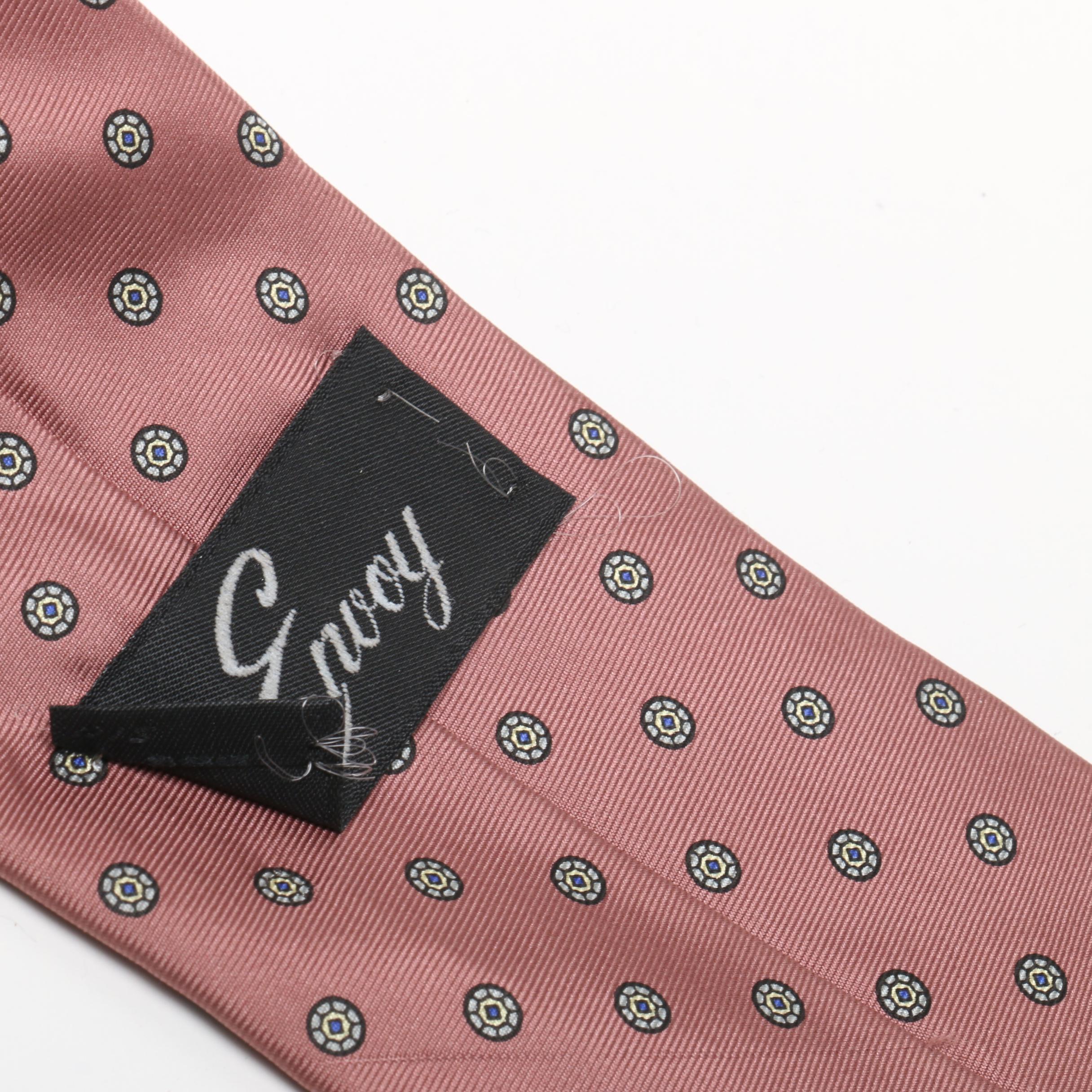 Rhodia and Countess Wara Synthetic Blend Neckties and Other Neckties, Vintage