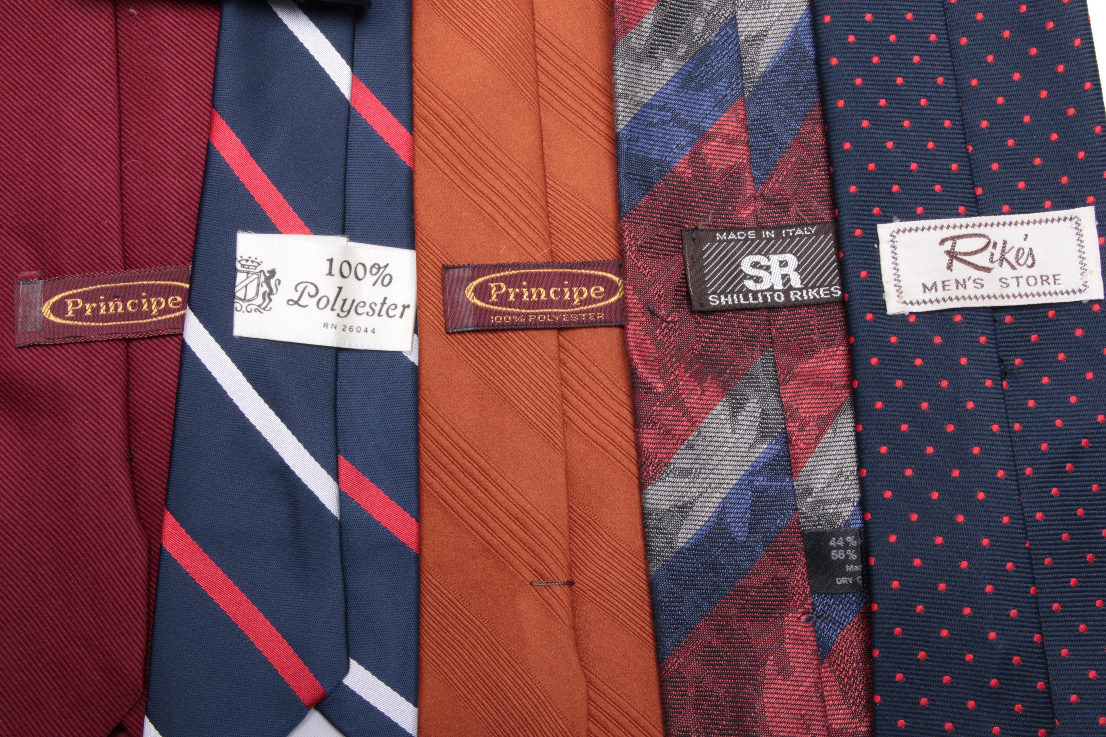 Oscar de la Renta, Etienne Aigner, Bragg Neckties and Other Neckties
