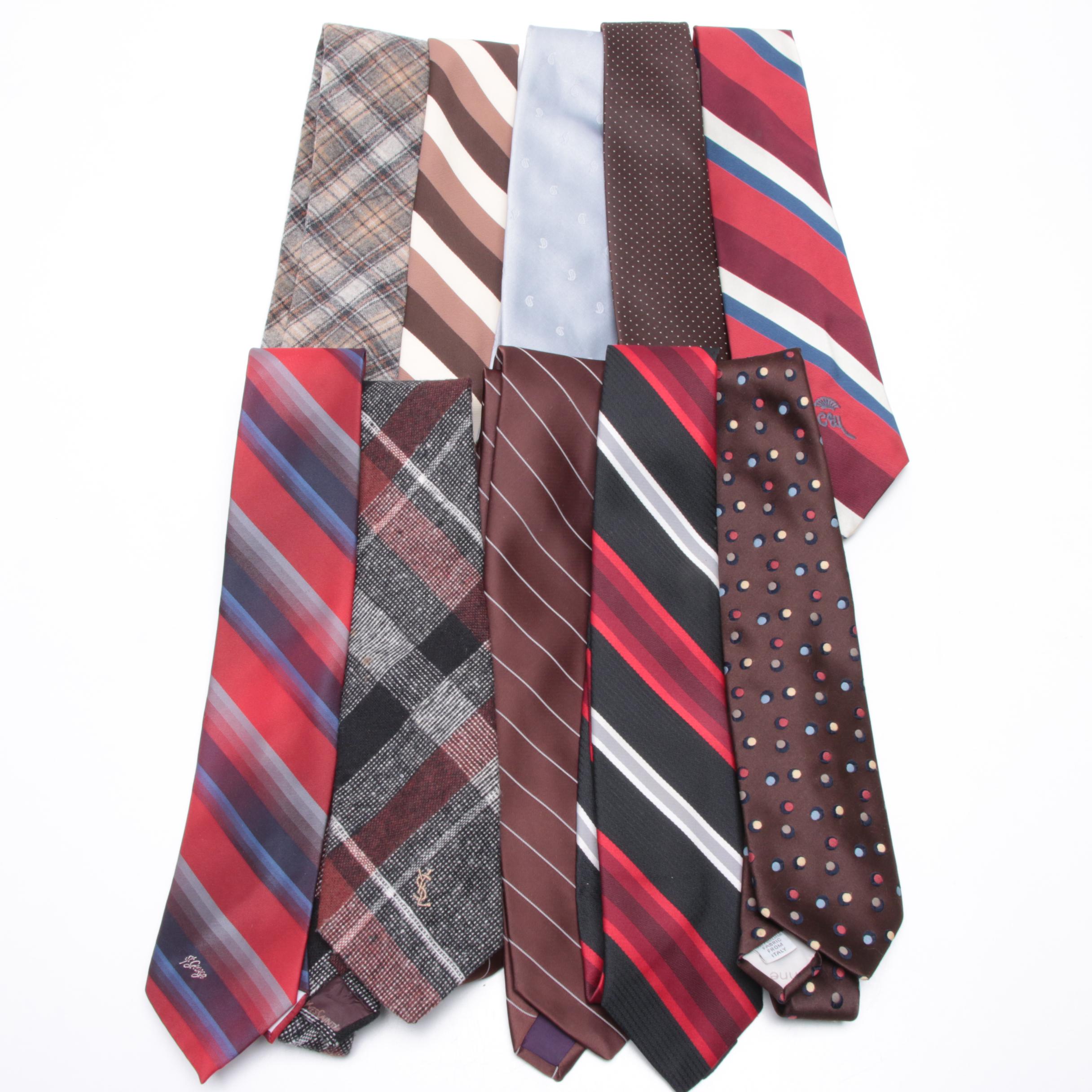 Oscar de la Renta, Etienne Aigner, Bragg Neckties and Other Neckties