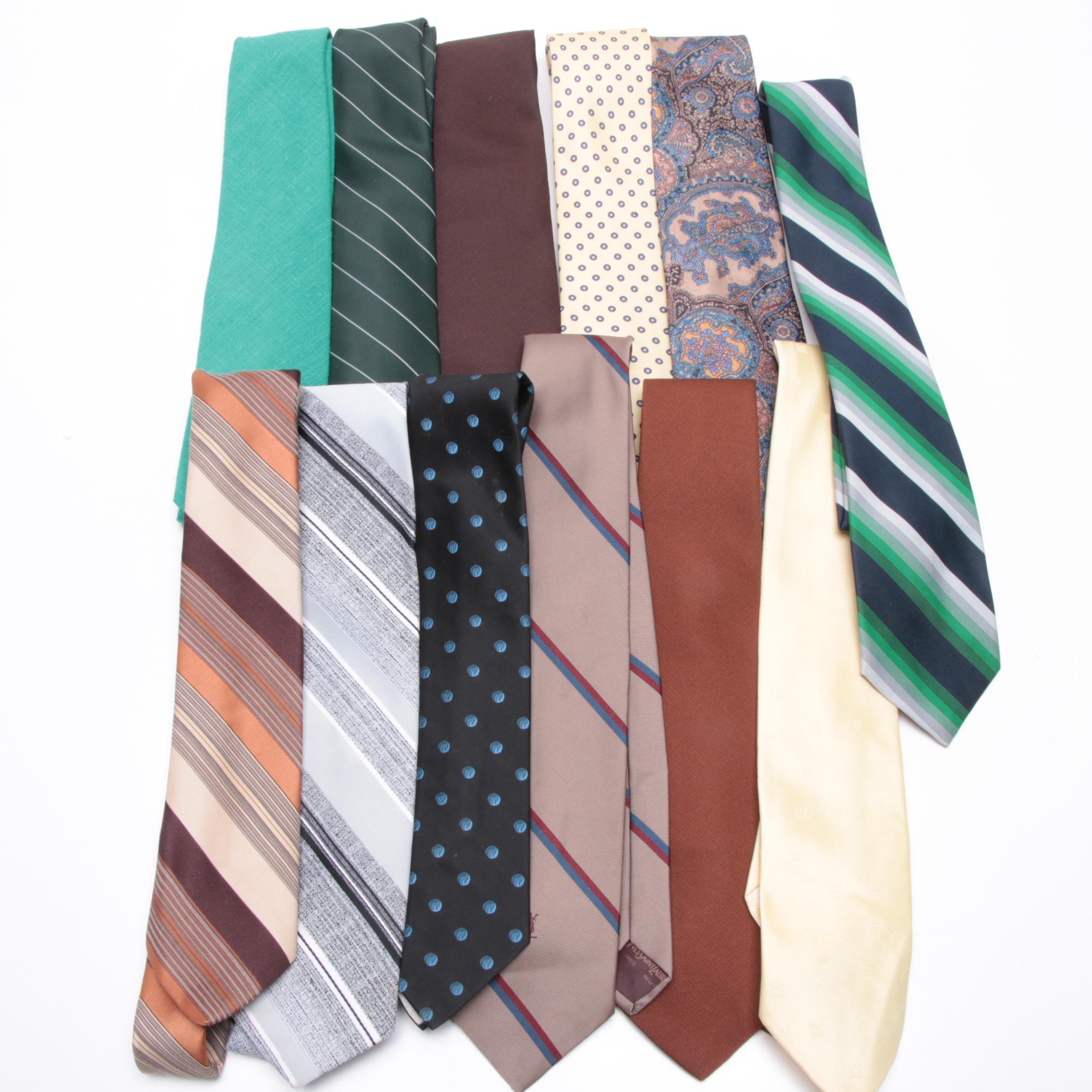 Oscar de la Renta, Etienne Aigner, Bragg Neckties and Other Neckties