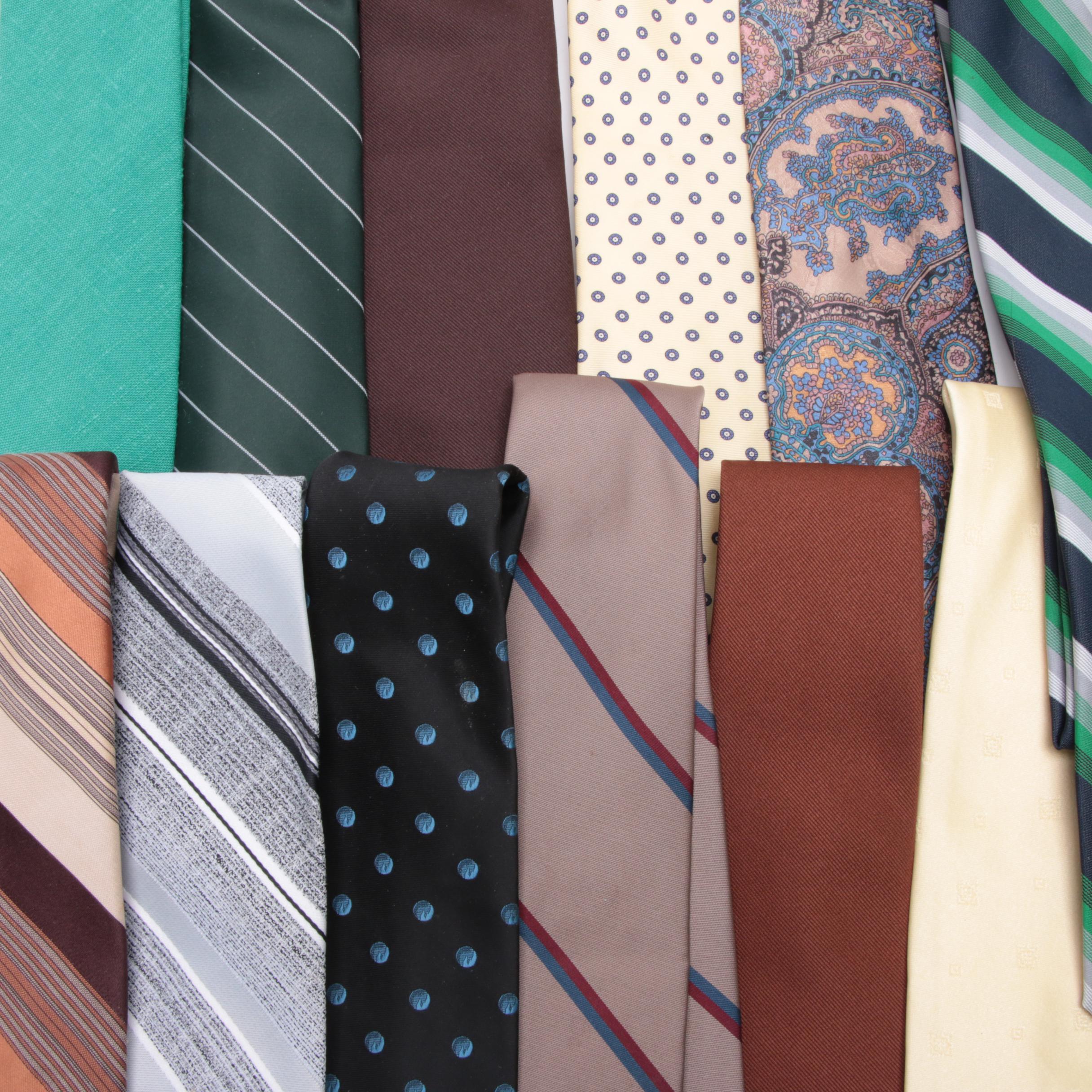 Oscar de la Renta, Etienne Aigner, Bragg Neckties and Other Neckties