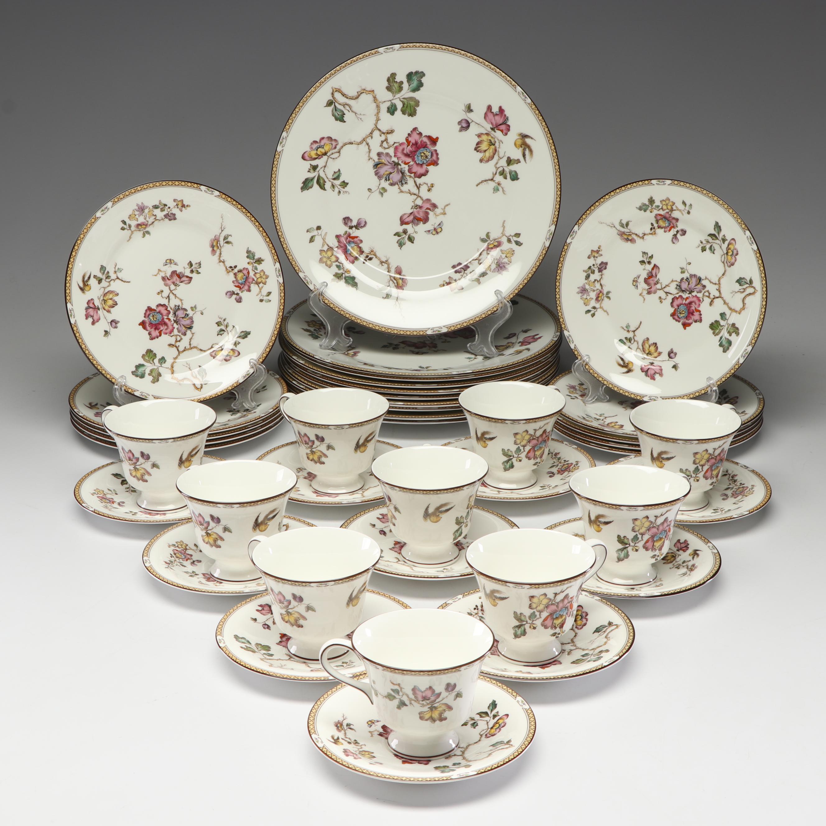 Wedgwood Bone China "Swallow" Dinnerware