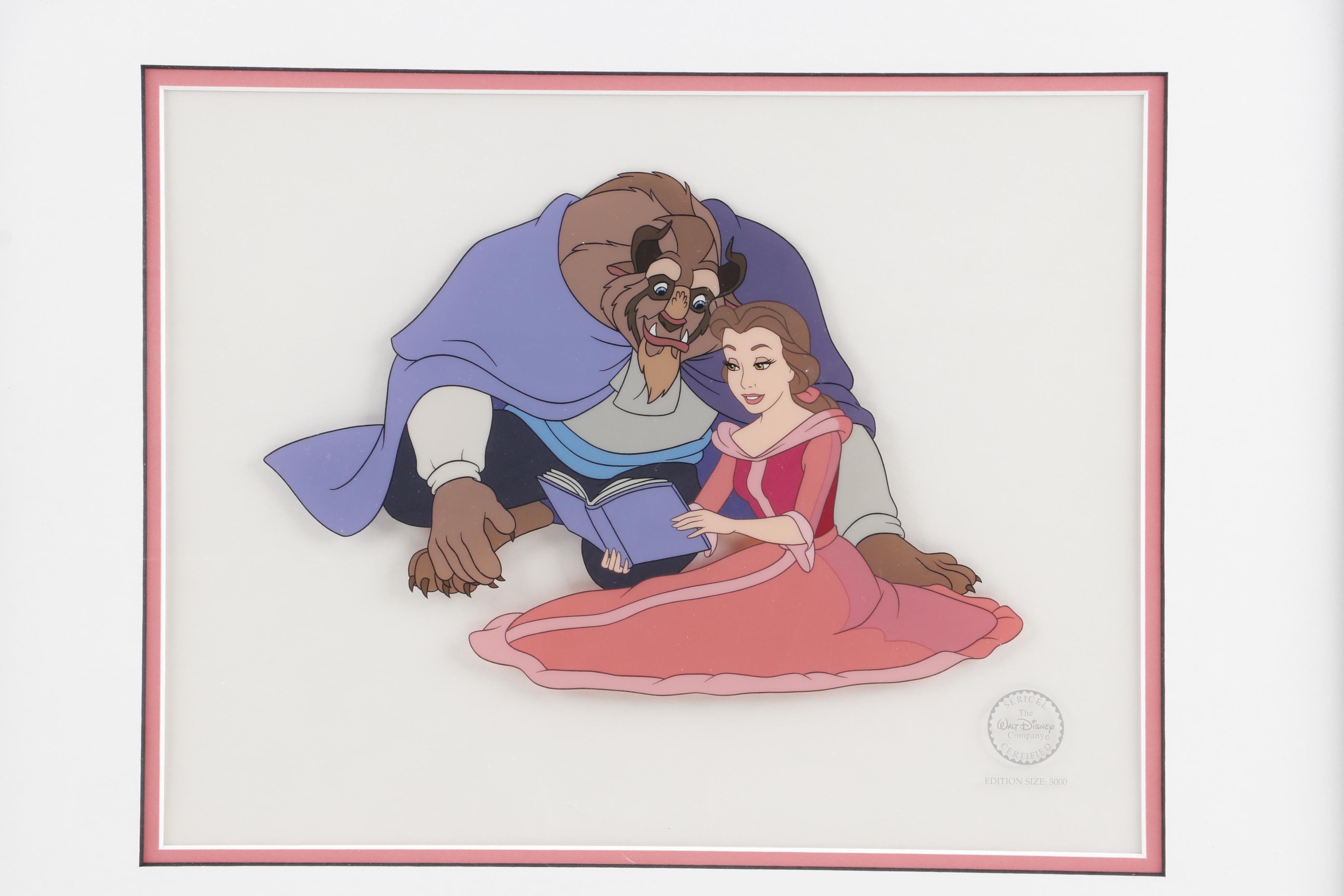 Walt Disney Limited Edition Sericel "Cozy Couple"