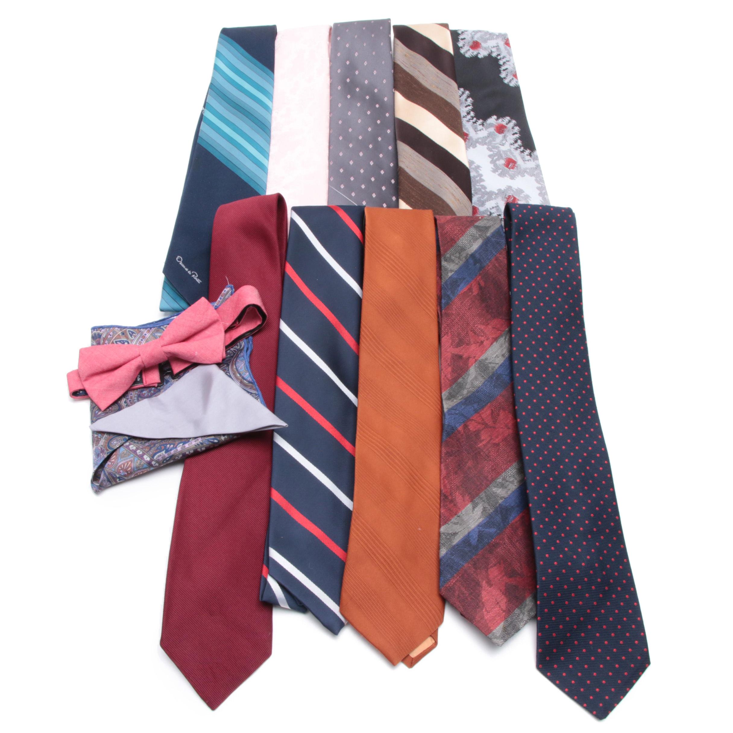 Oscar de la Renta, Etienne Aigner, Bragg Neckties and Other Neckties