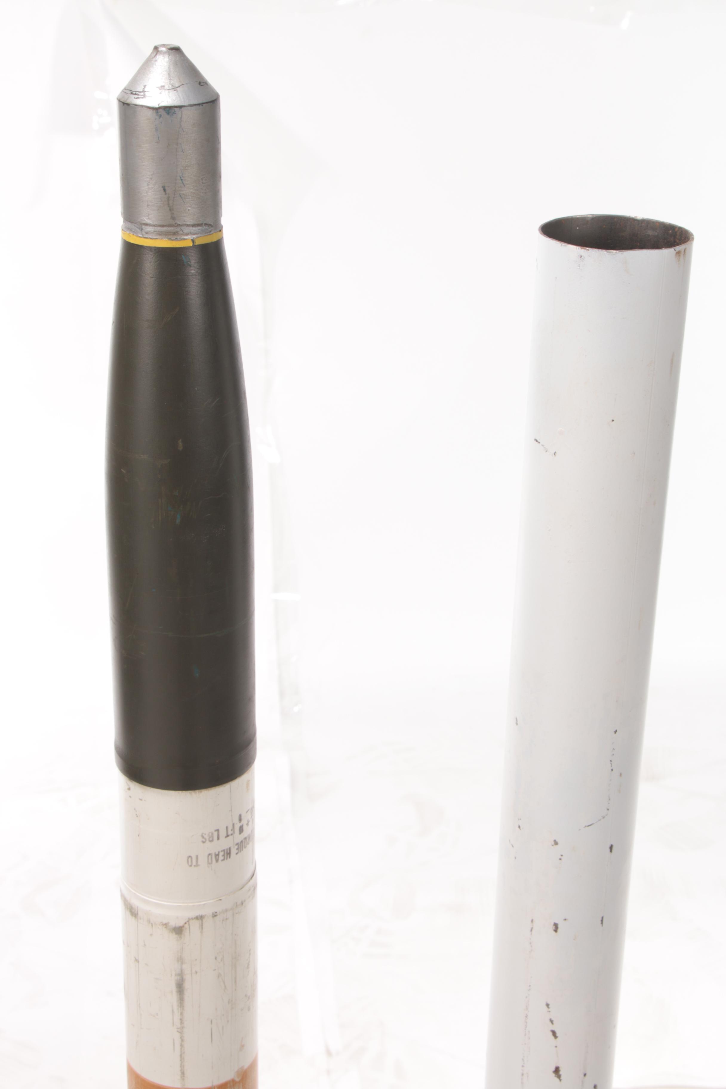 American Inert MK 40 2.75" Rocket and Replica Rocket Base