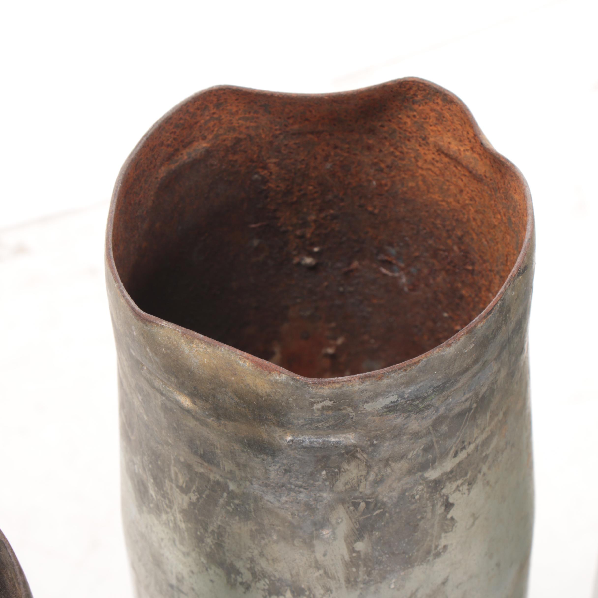 American 105mm Steel Artillery Shell Casings