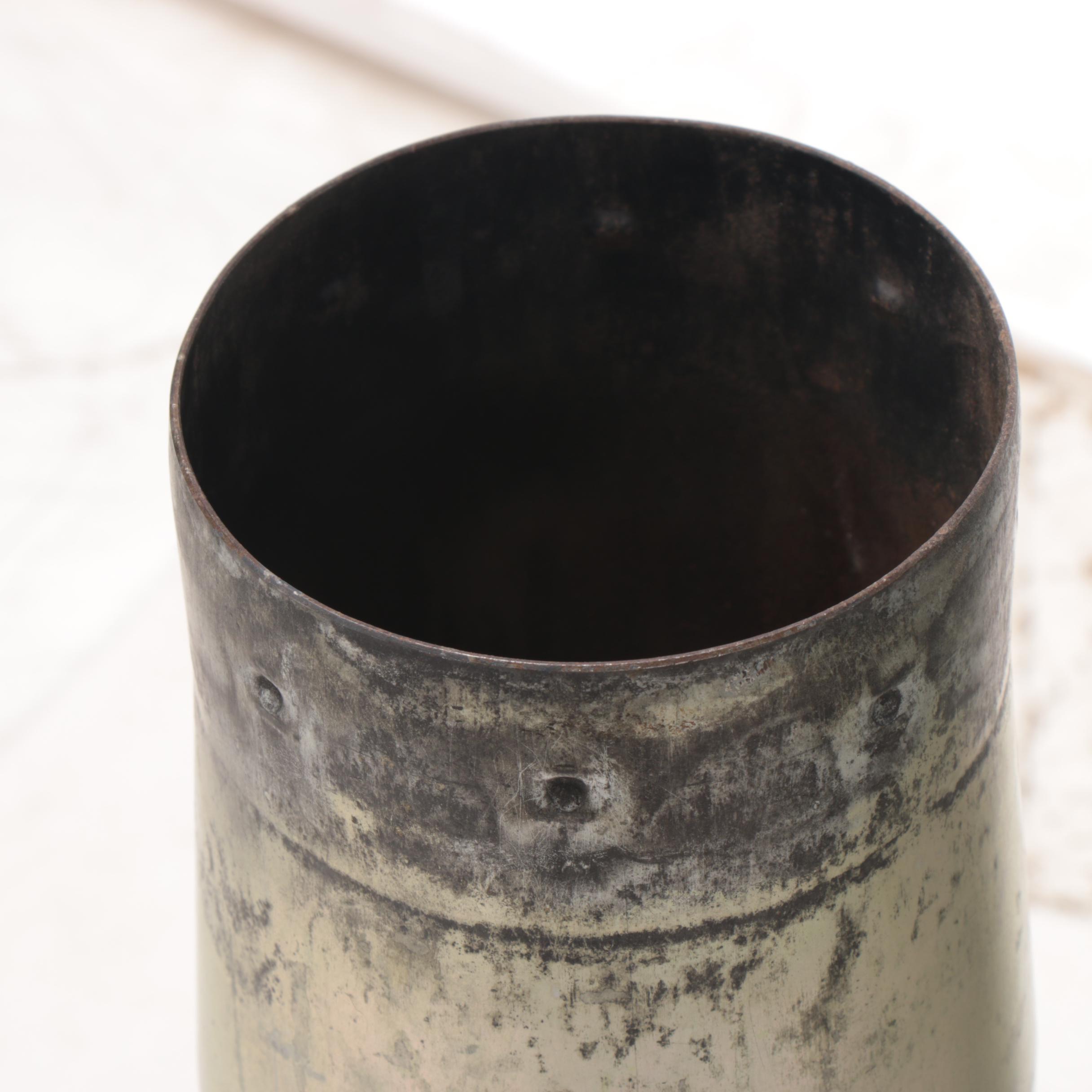 American 105mm Steel Artillery Shell Casings