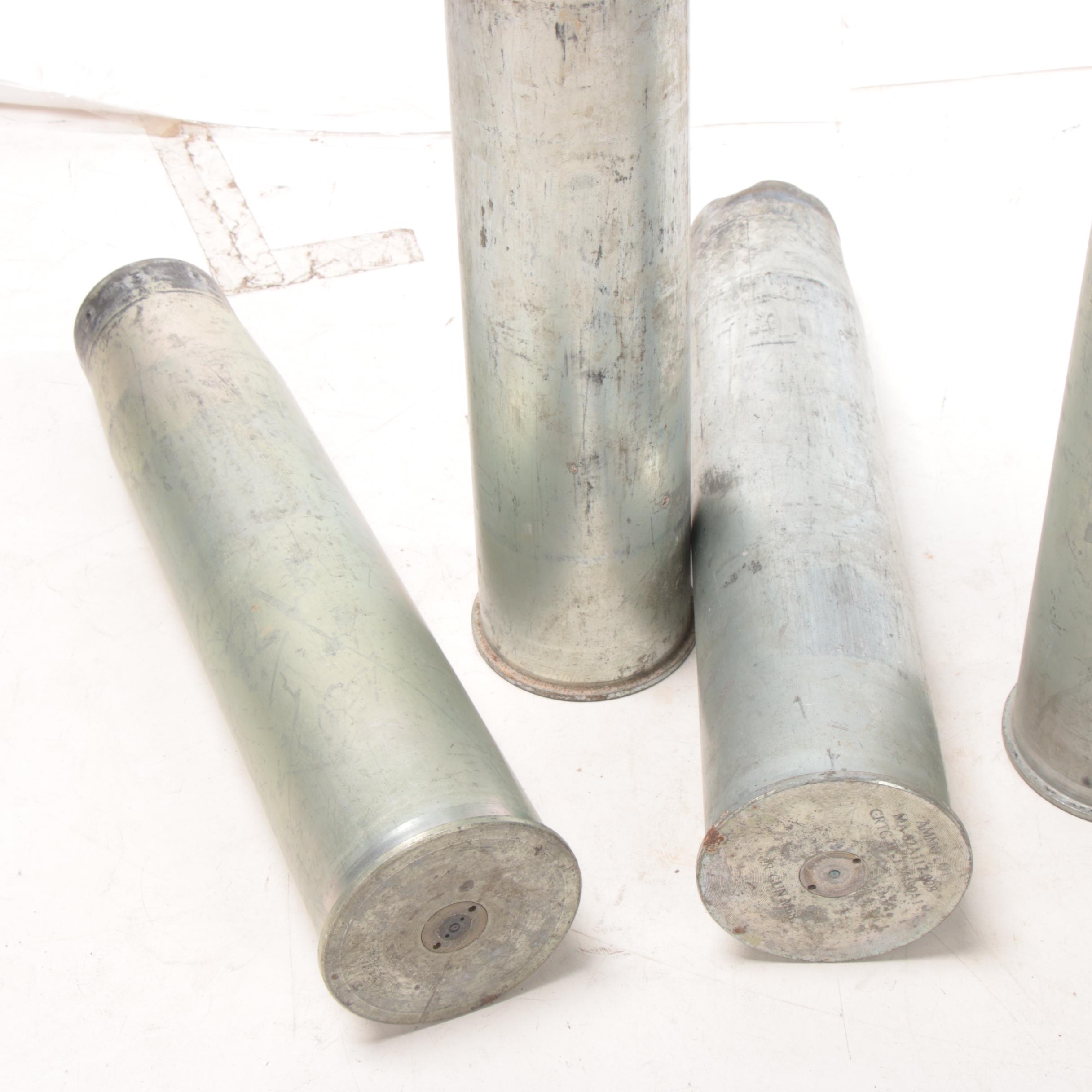 American 105mm Steel Artillery Shell Casings