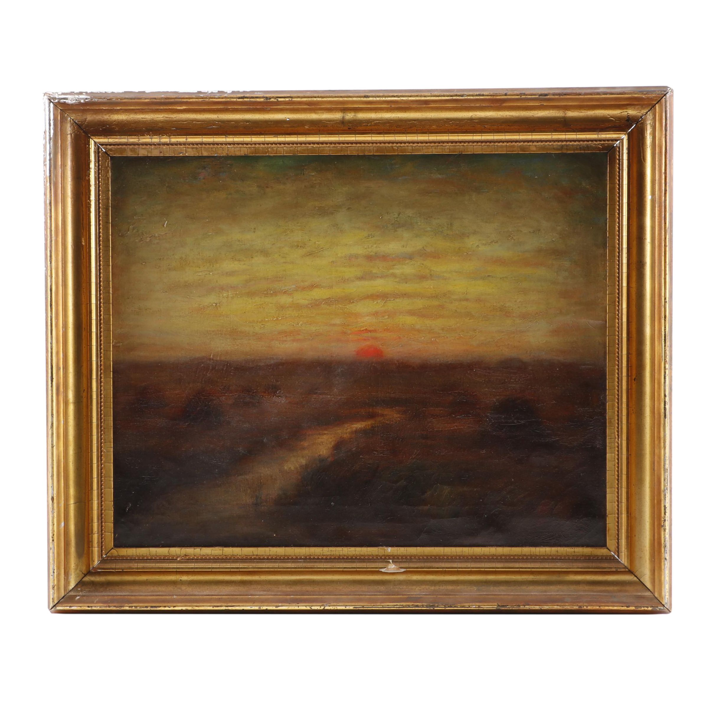 George Haller Landscape Oil Painting