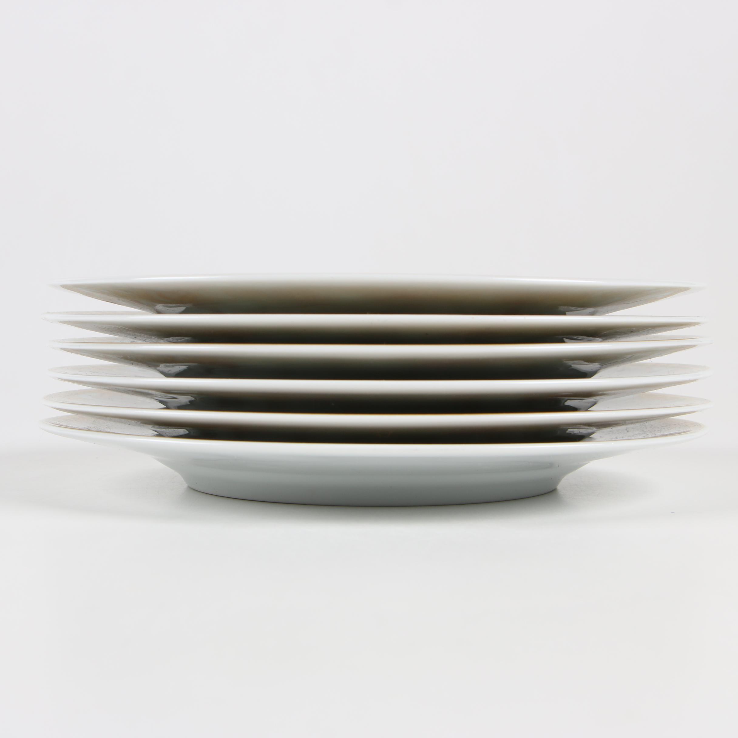 Versace for Rosenthal "Le Jardin des Papillons" Porcelain Bread & Butter Plates