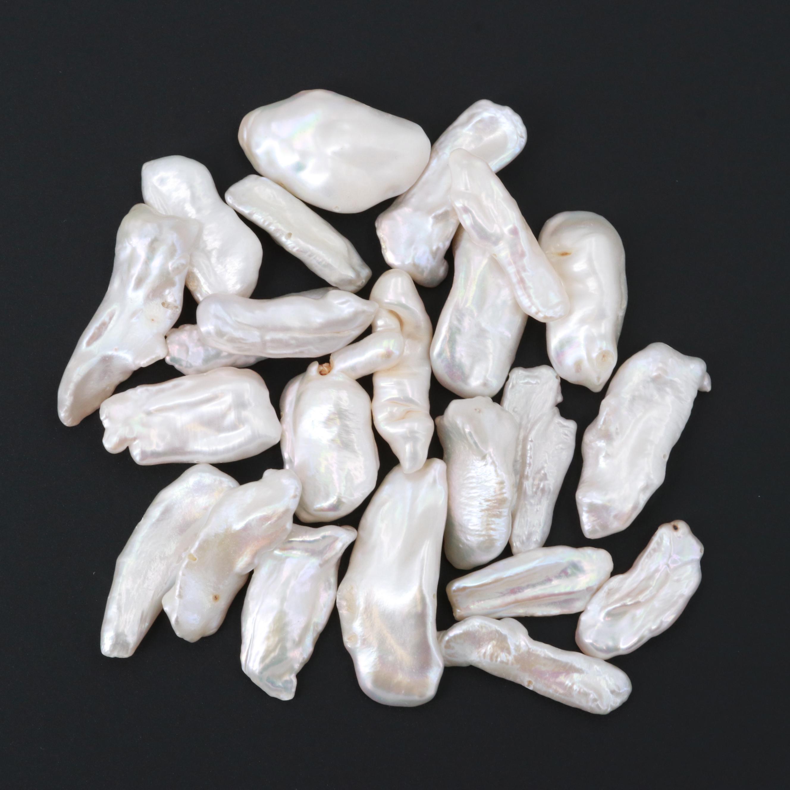 Loose Keshi and Baroque Pearls